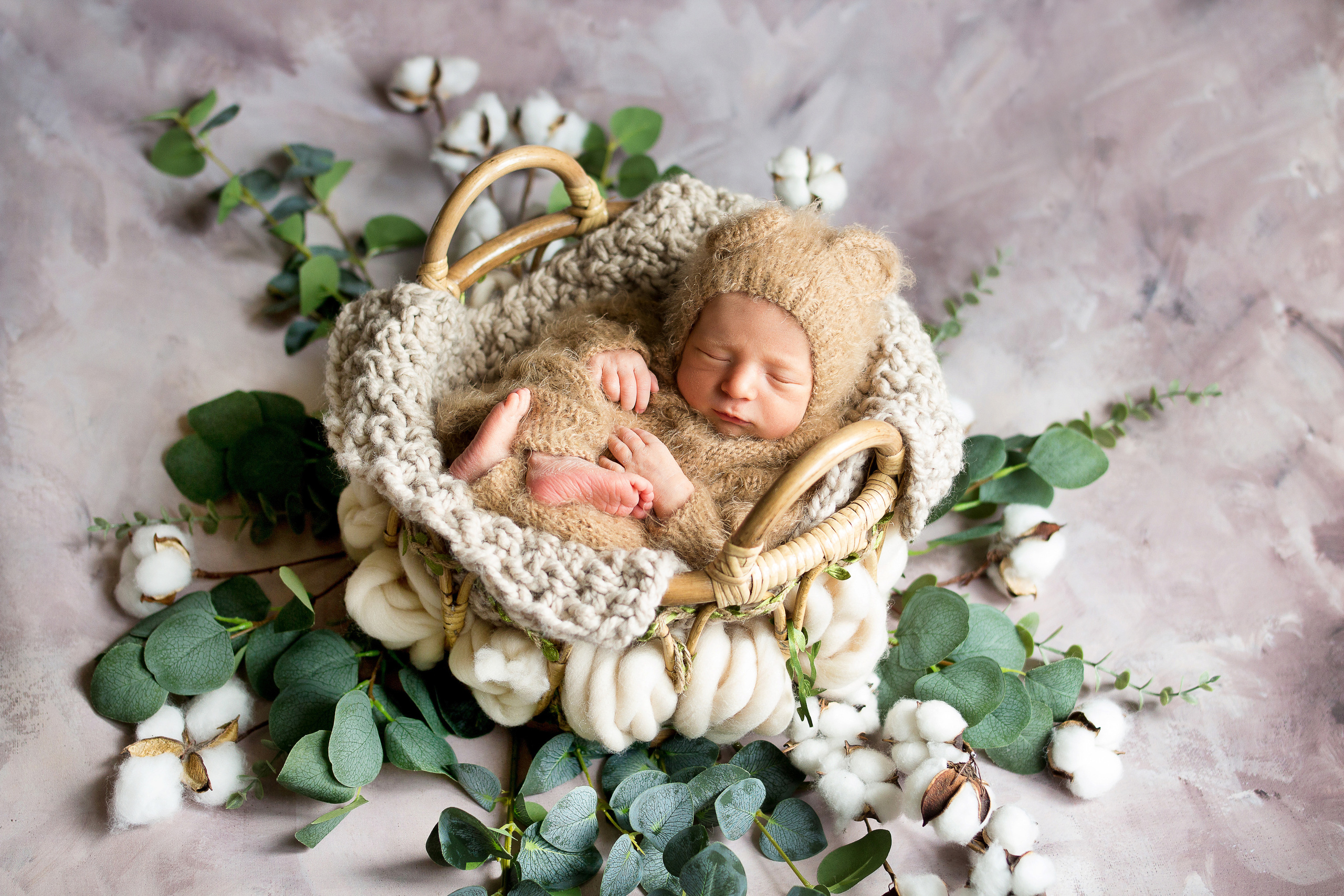 Фотосессия новорождённых мальчиков. Фотограф новорожденных в г. Миасс Анна Плотникова