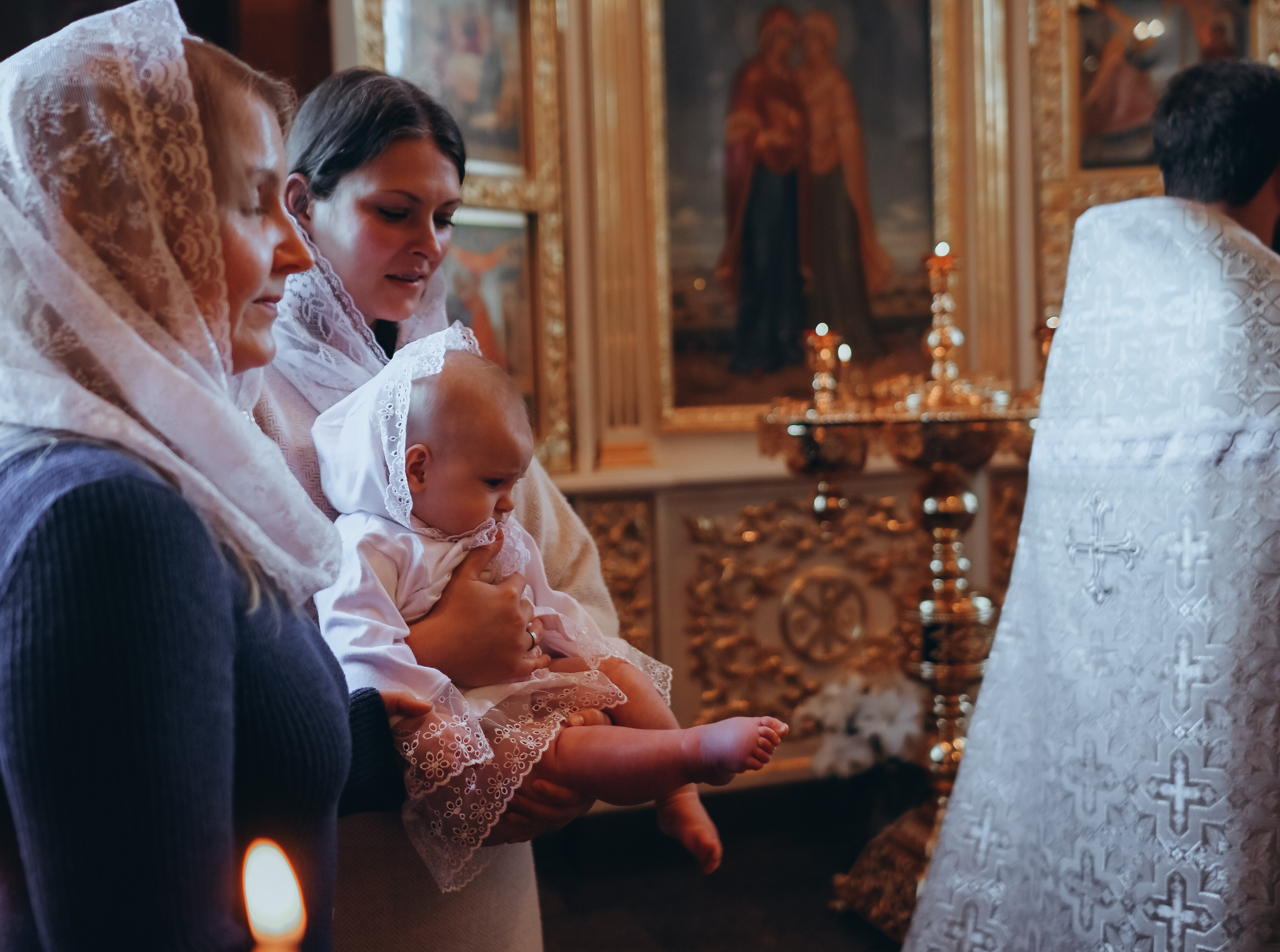 Крещение Любочки. Семейный и свадебный фотограф в Санкт-Петербурге Яна