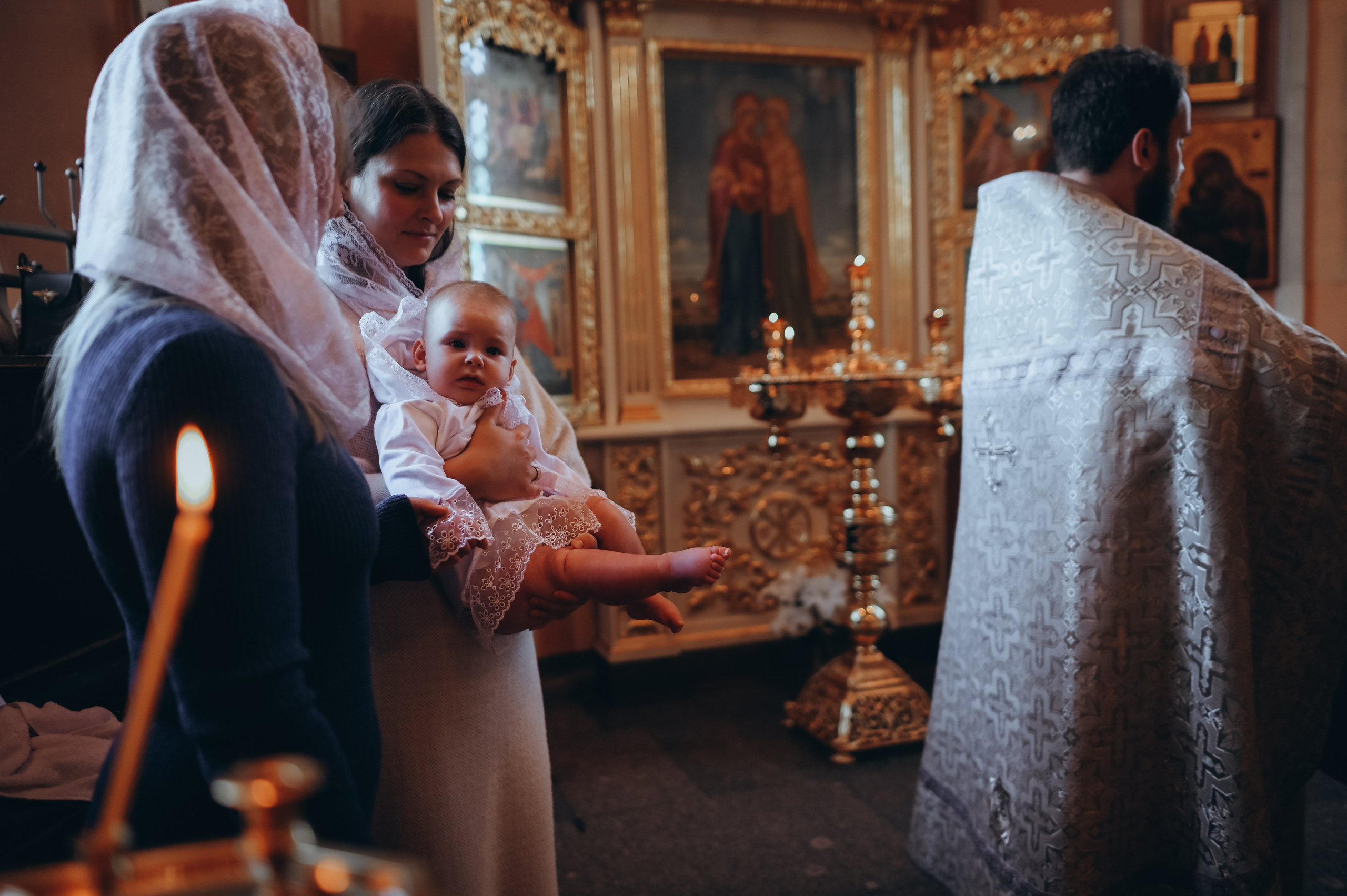 Крещение Любочки. Семейный и свадебный фотограф в Санкт-Петербурге Яна