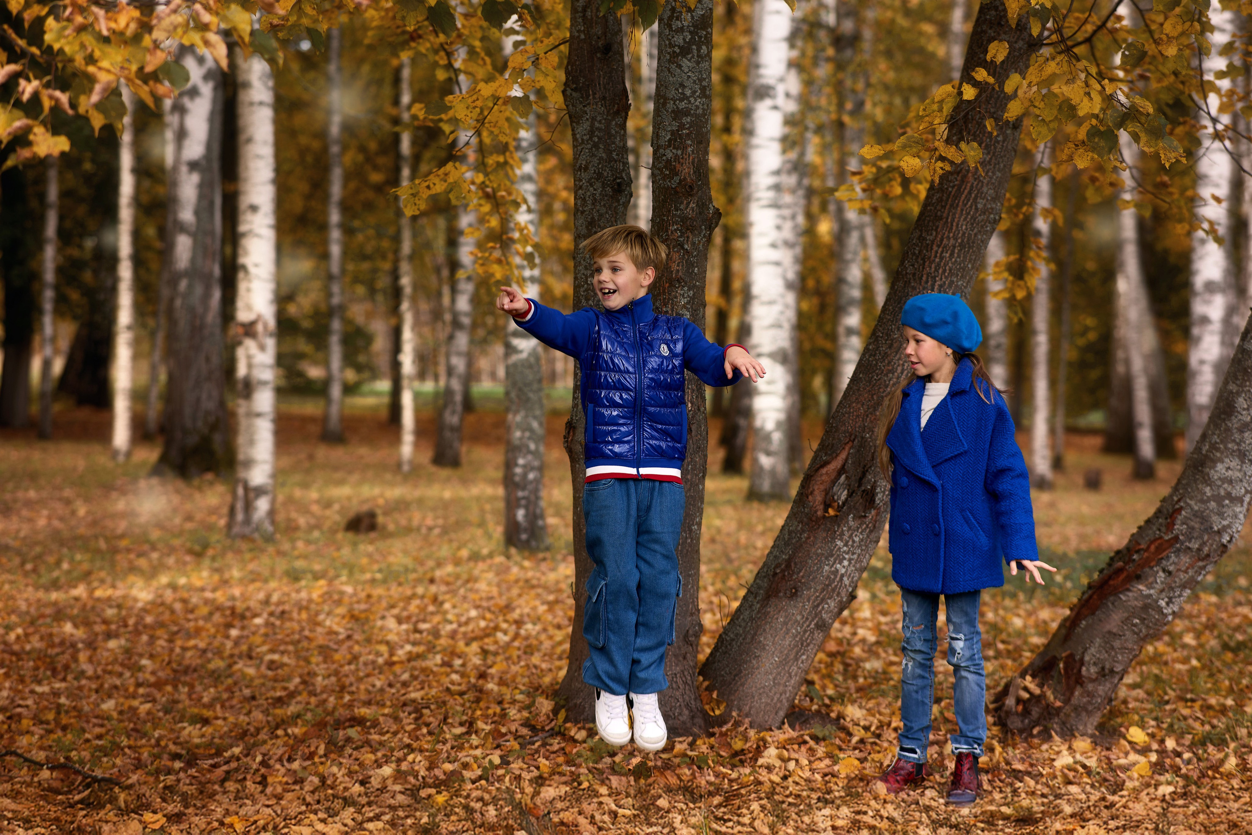 Осенняя фотосессия в парке санатория Пушкино