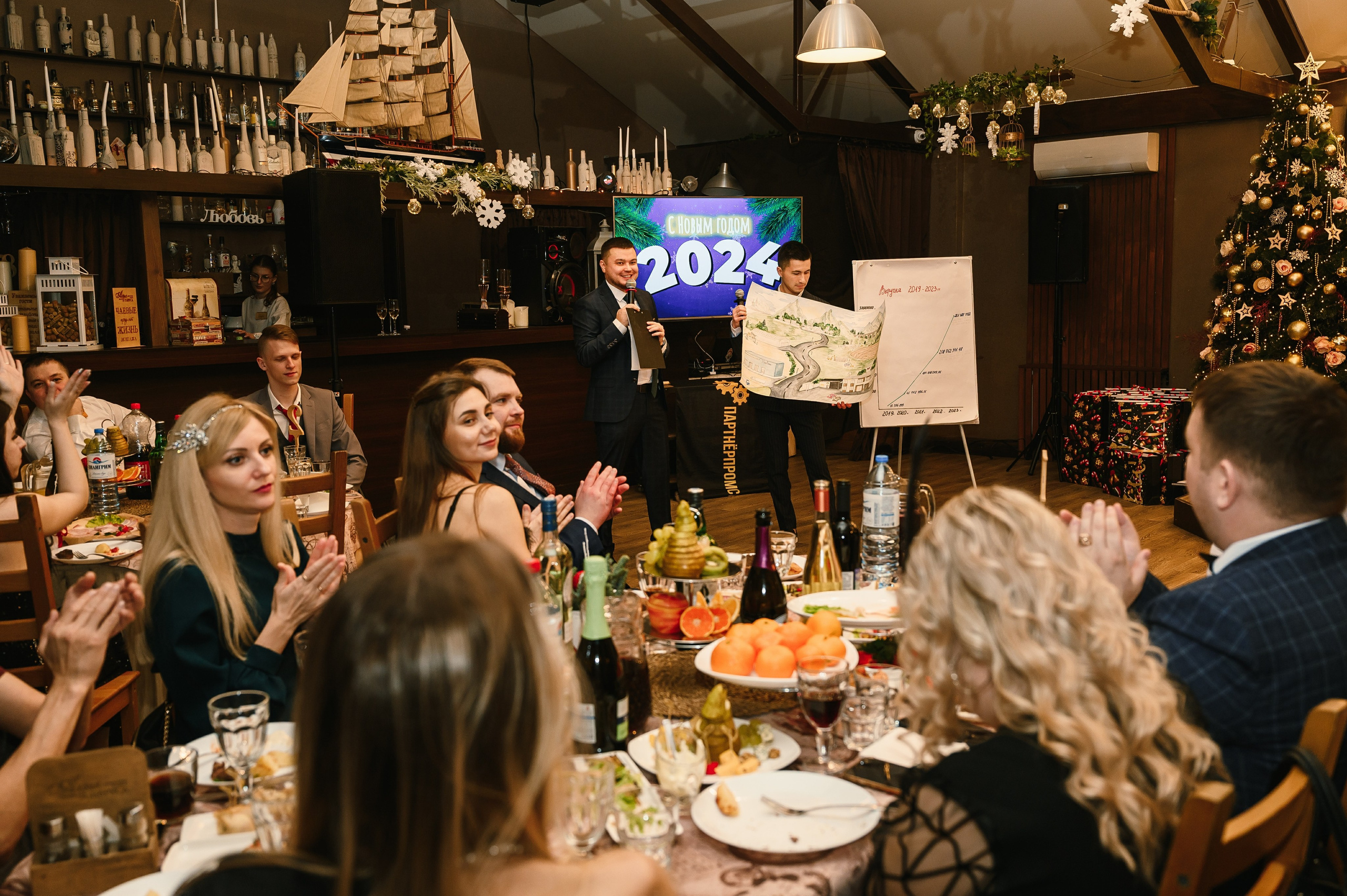 Новогодний корпоратив в «Алых парусах». Wedding and family photographer USA