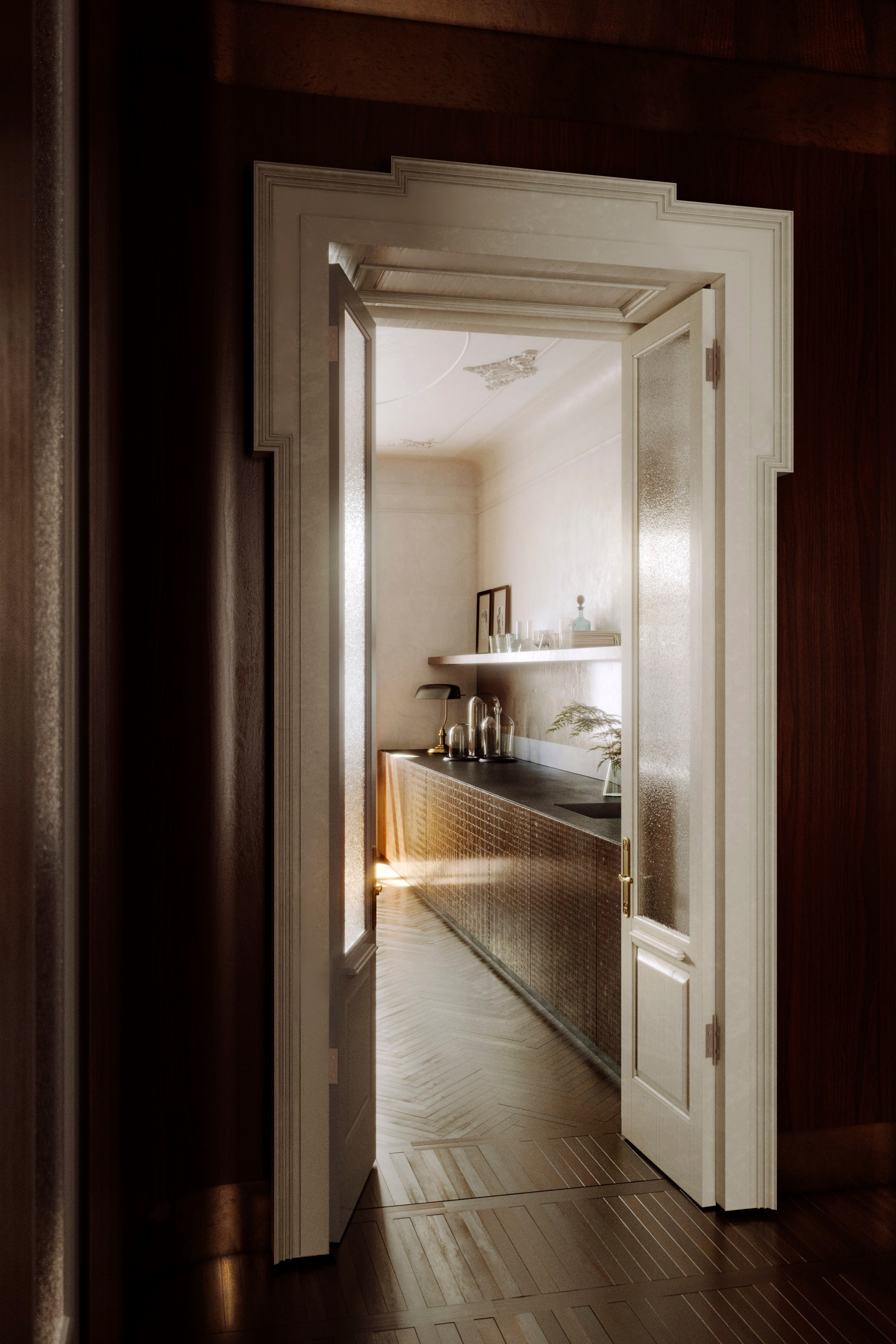 Работа по референсу quincocesdrago. Визуализации Дизайн проектов