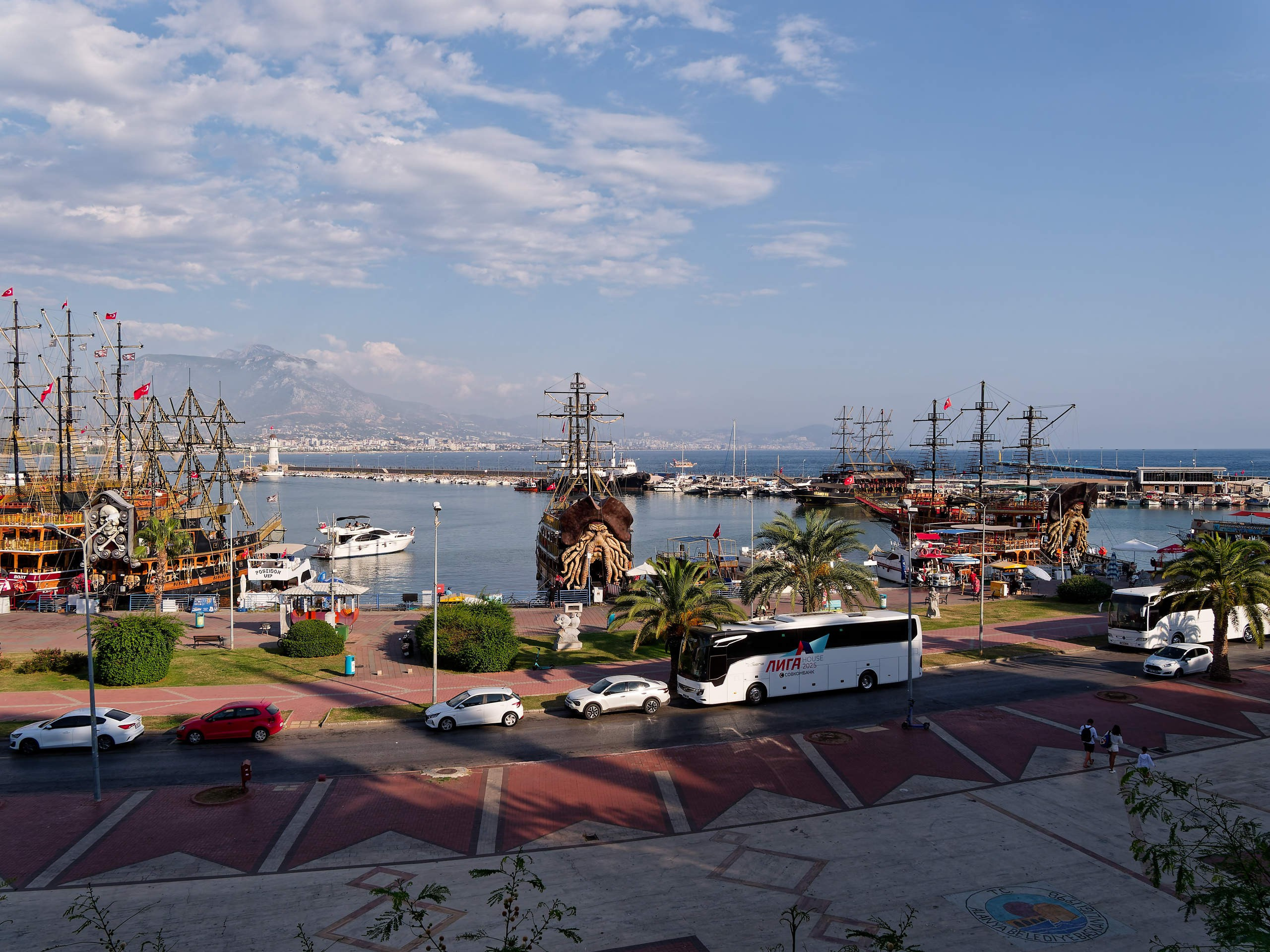 Алания 2025, порт и парк. Избранные фотографии