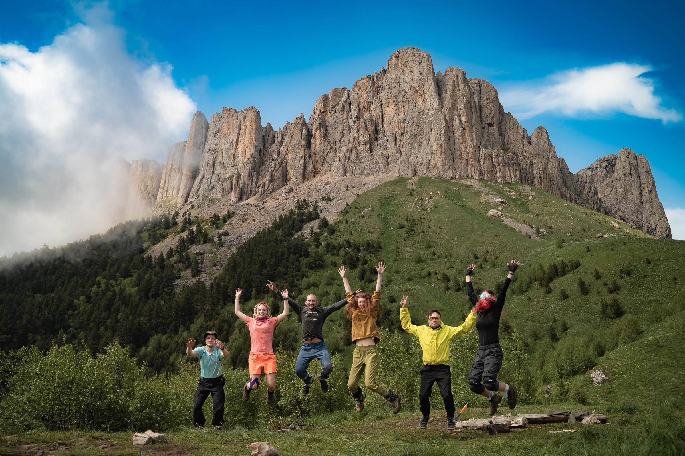 Адыгея. Большой Тхач. Фотограф в поход и восхождение на Эльбрус Игорь Косарев