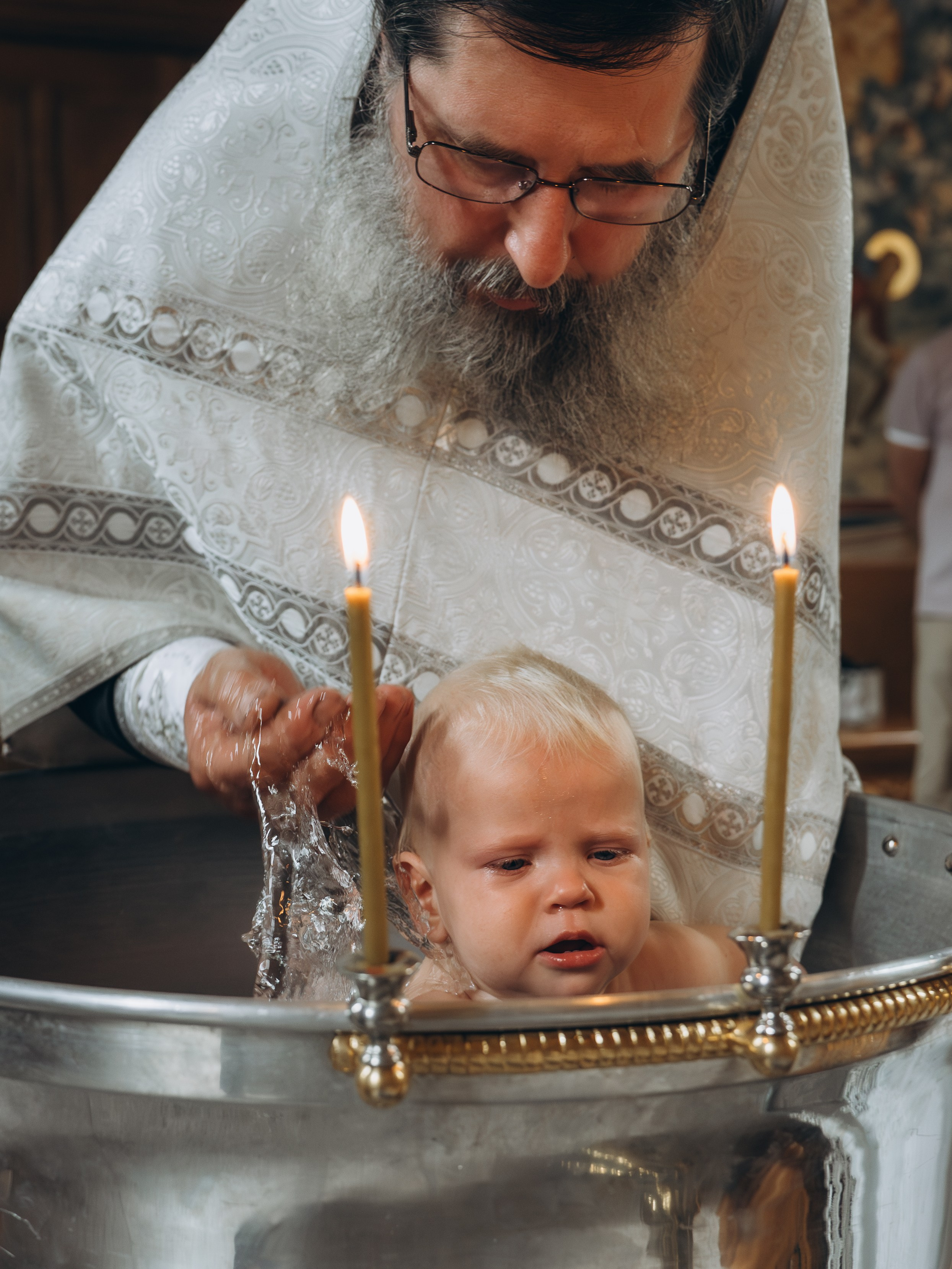 Крещение Александра. Фотограф Ольга Рубцова в Москве и Московской области