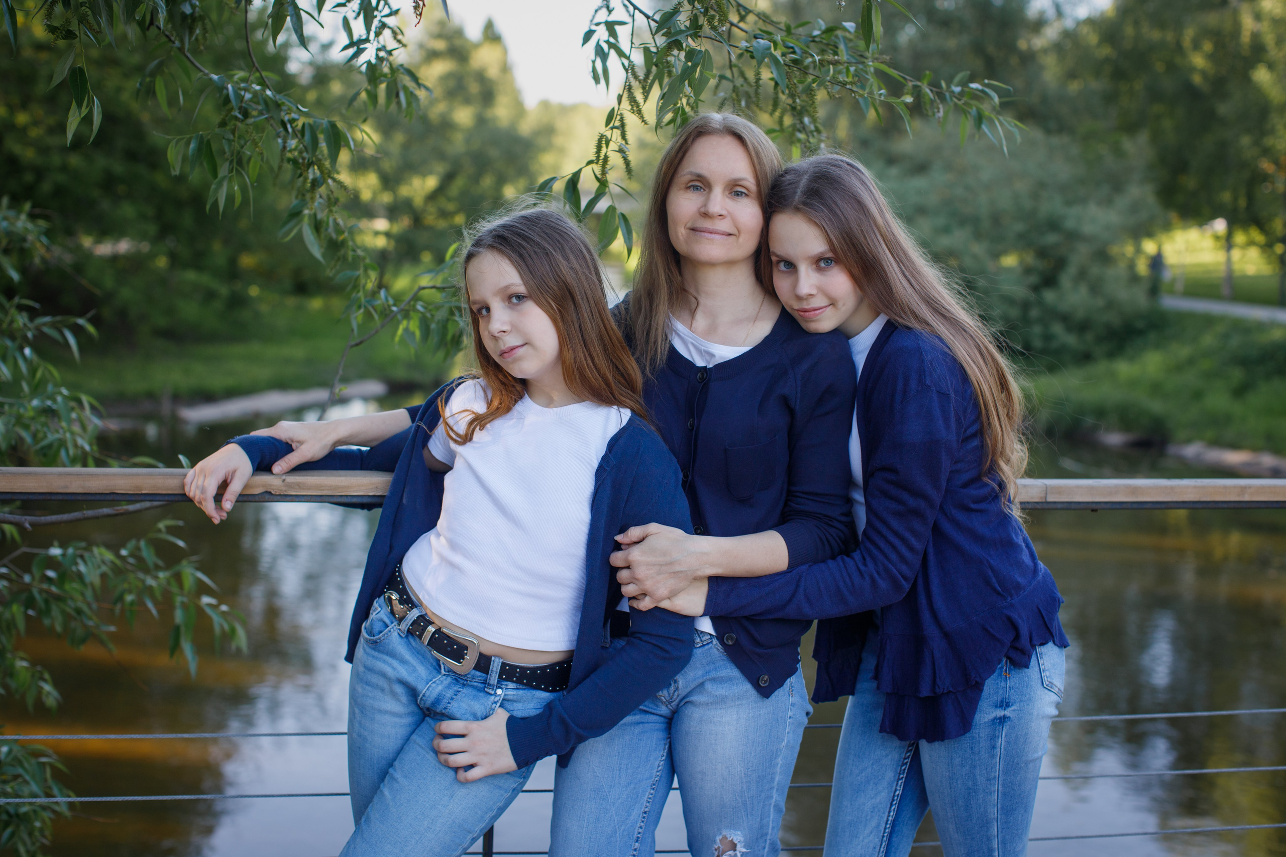 Таня и девочки. Детский и семейный фотограф Мария Киселёва. Москва