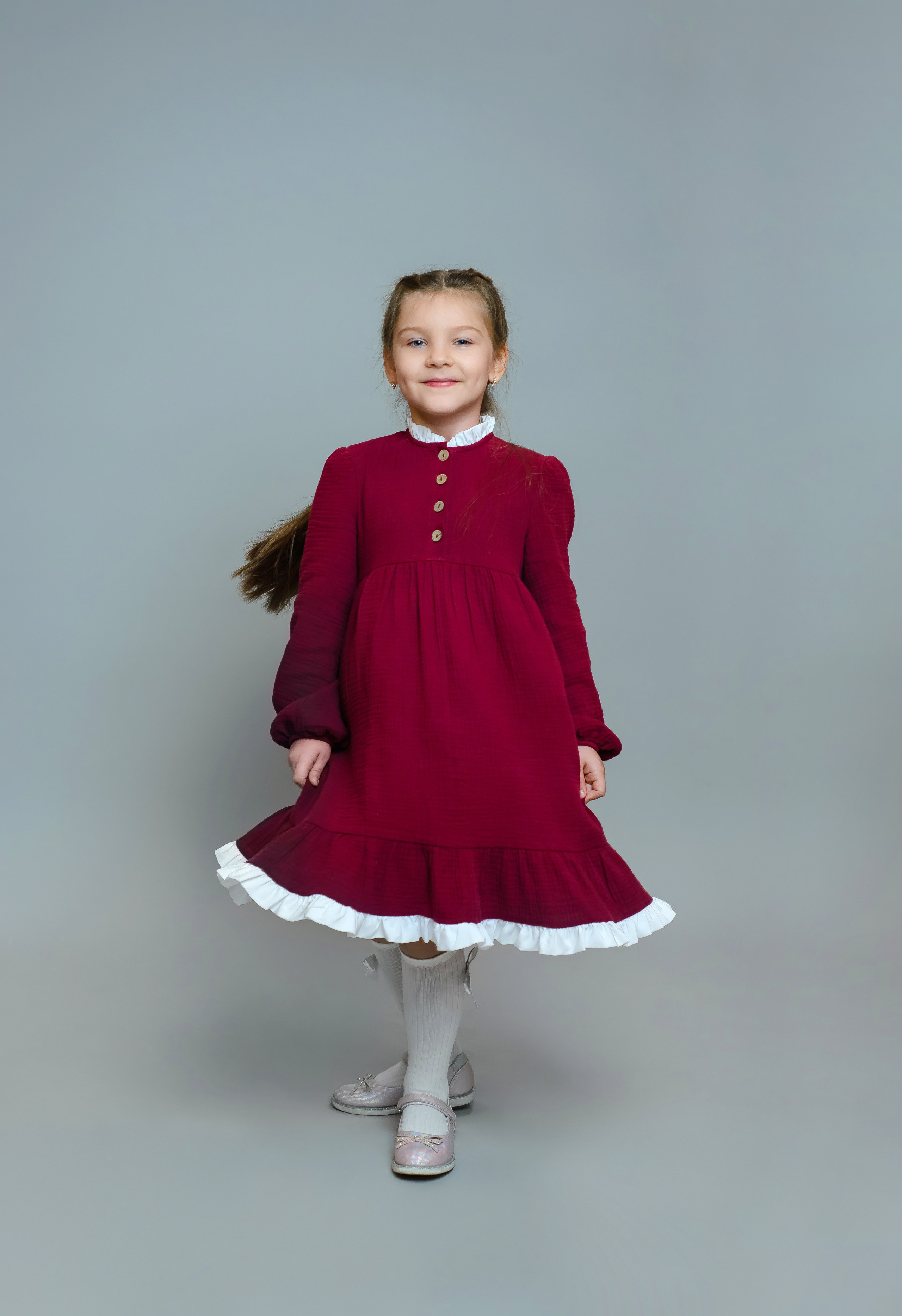 Студийная съемка в саду