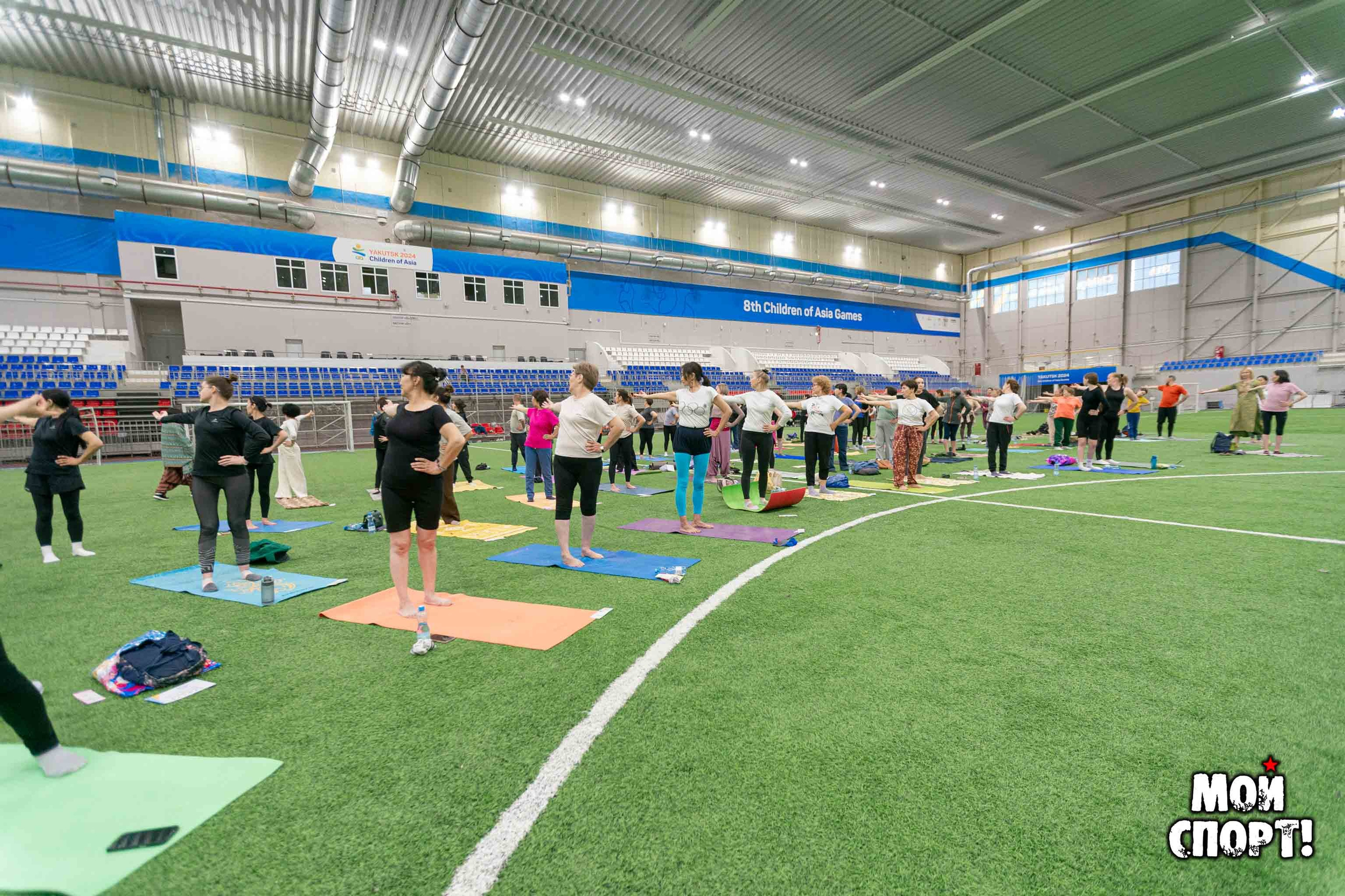 XI Международный день йоги. Студия «Мой Спорт!» — все о спорте в Якутии