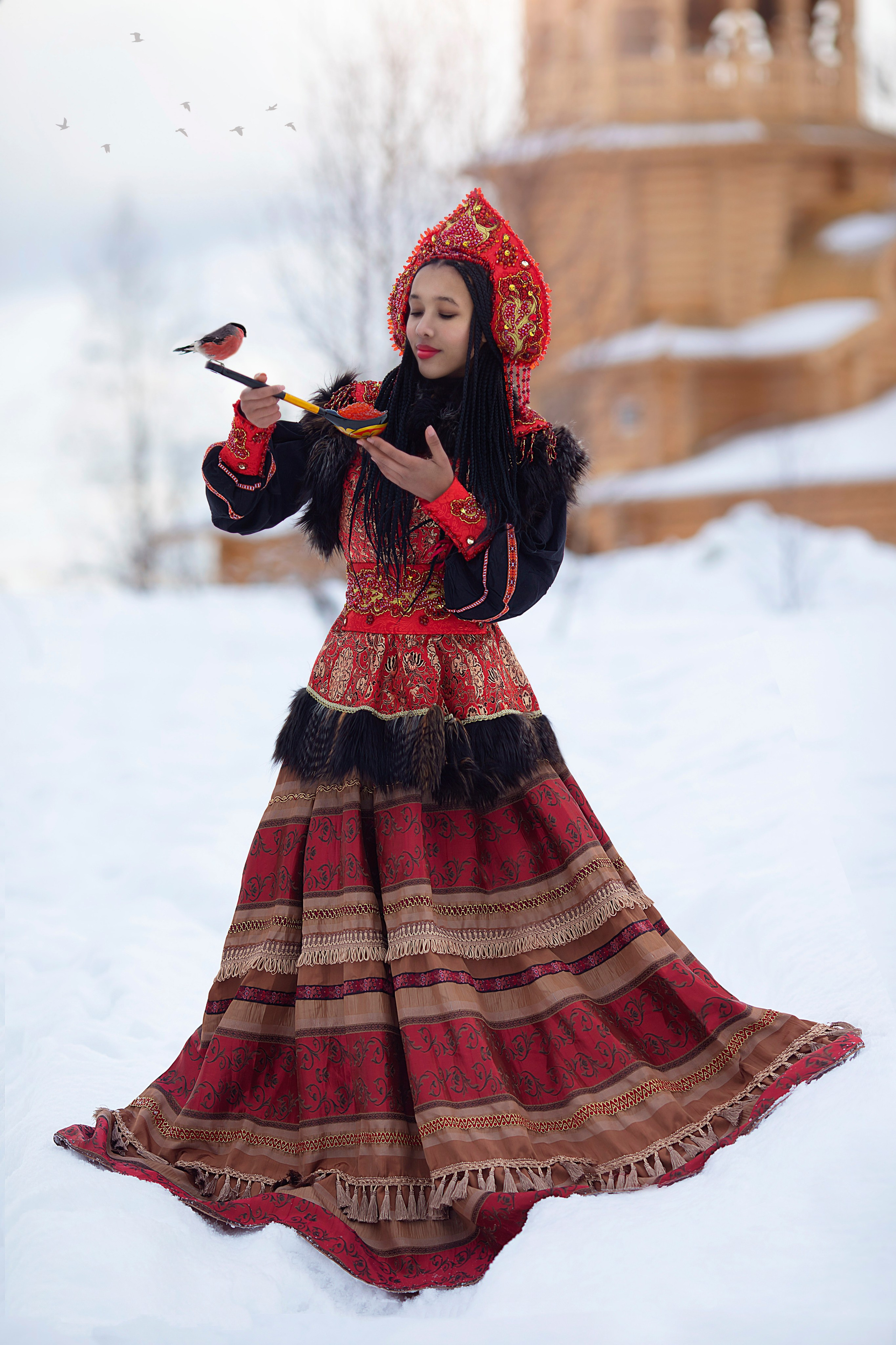 Фотосессия в русском стиле. Детский и семейный фотограф Ольга Князева Москва и Московская область