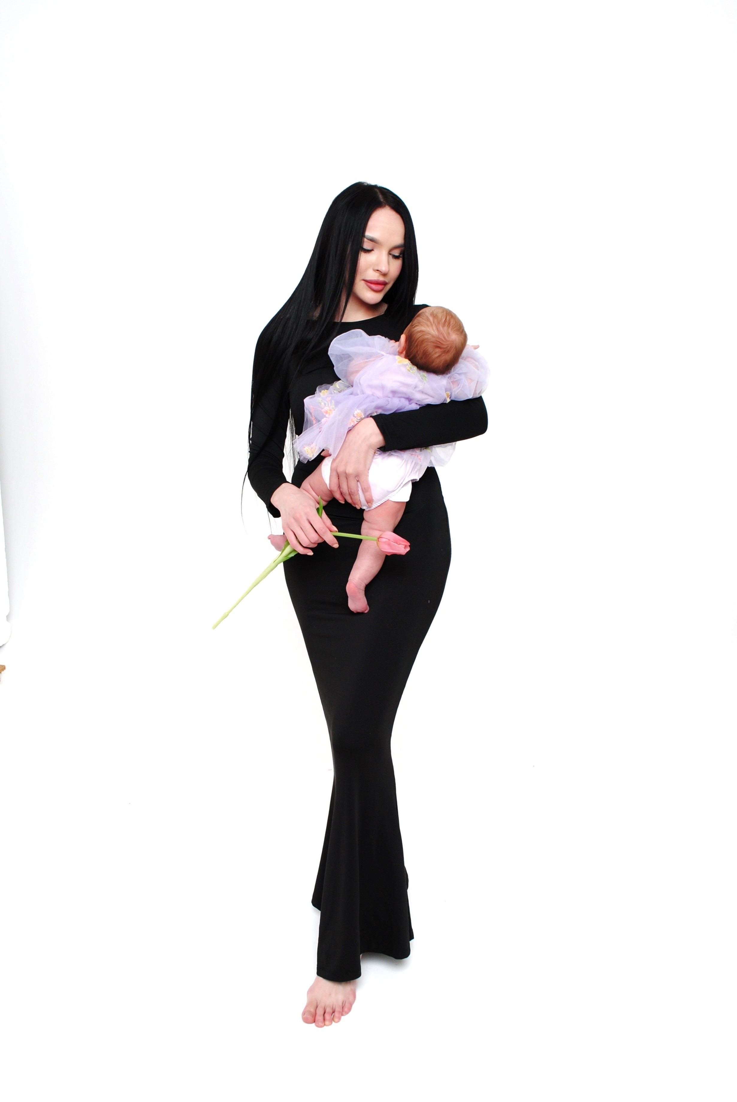 Валентина и дочь. Фотограф Мария Мусаелян