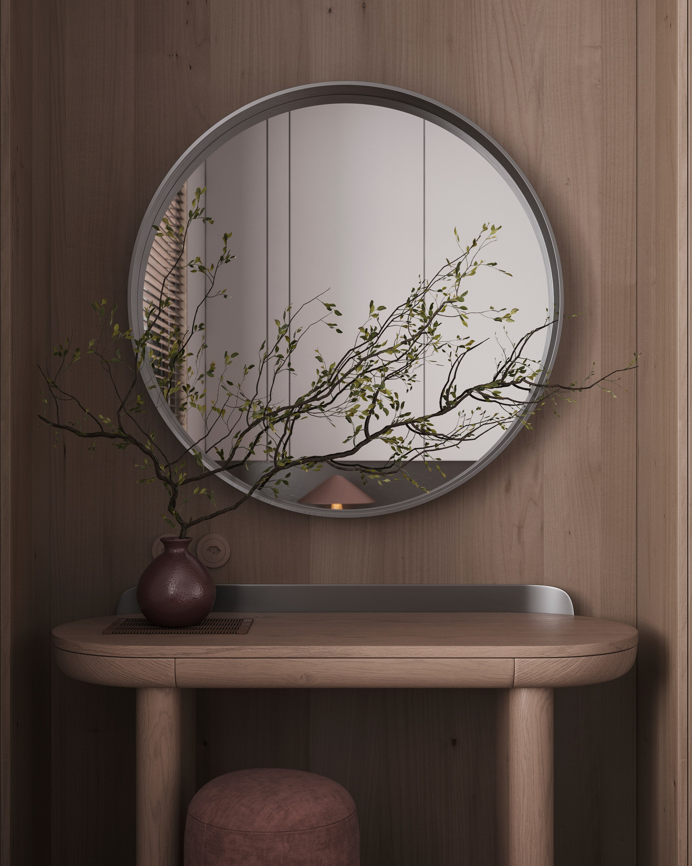 B&W AESTHETIC | DESIGNER ANNE KIREEVA. Interior Visualization by Valerie Stetyukevich