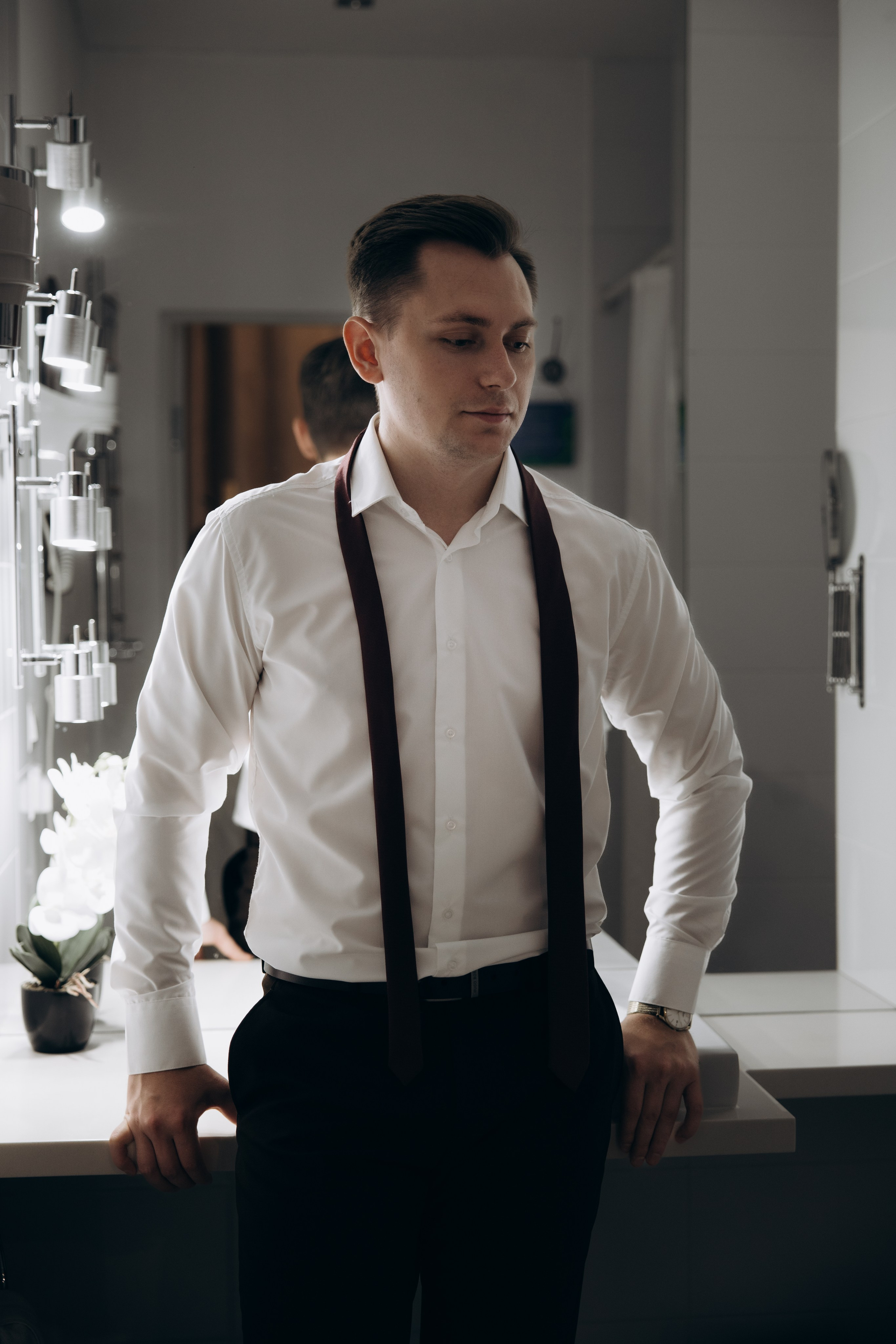 Свадебная фотосъемка в Пензе: Ольга и Владислав в отеле и студии «Перспектива»