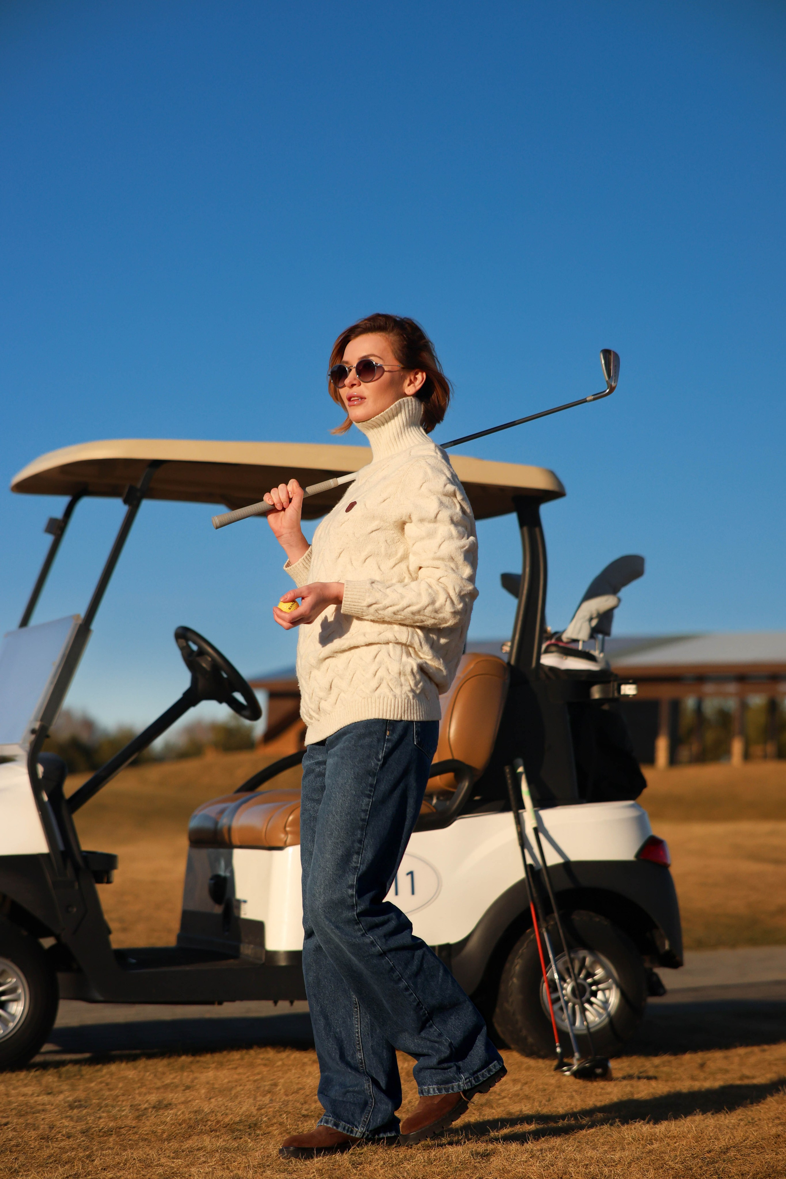 Фотосесии. Фотограф на гольф-поле — профессиональная съемка в атмосфере элитного отдыха