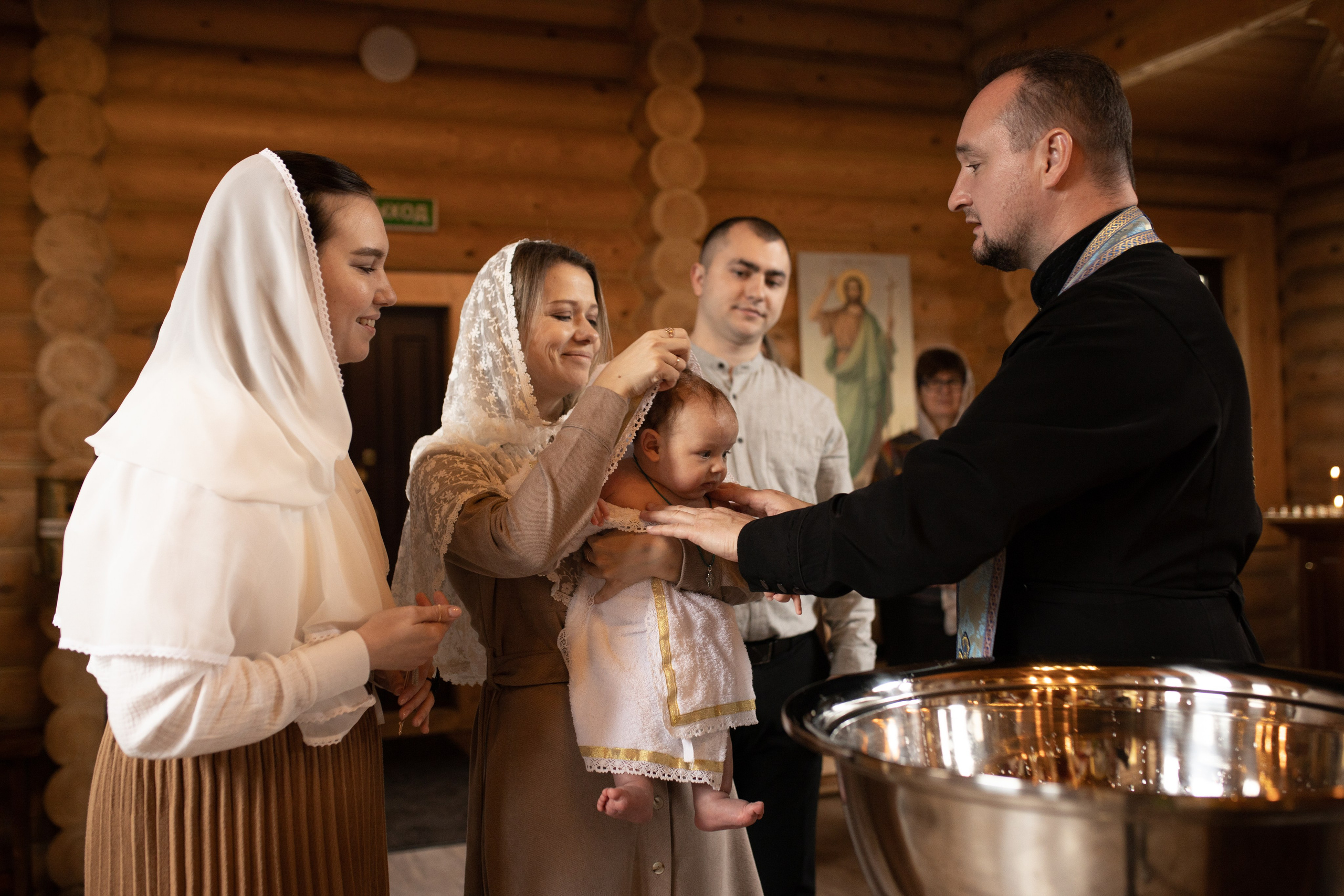 Таинство крещения Марка. Фотограф в Железнодорожном и Балашихе