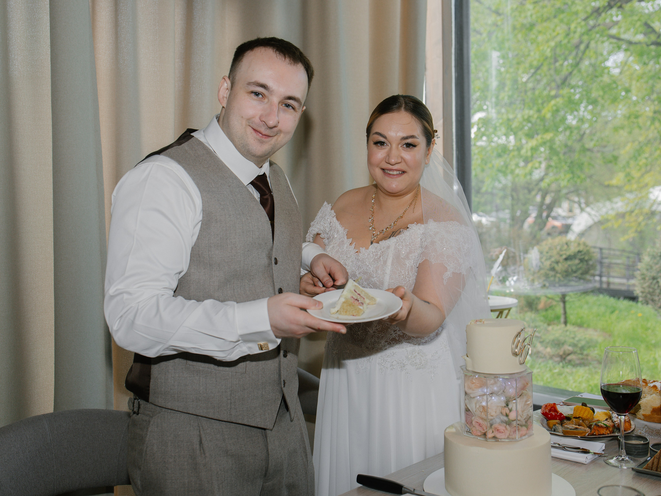 Свадебная съемка в Царицыно. Евгений и Надежда. Свадебный фотограф в Москве и Смоленской области Анна Мазурова