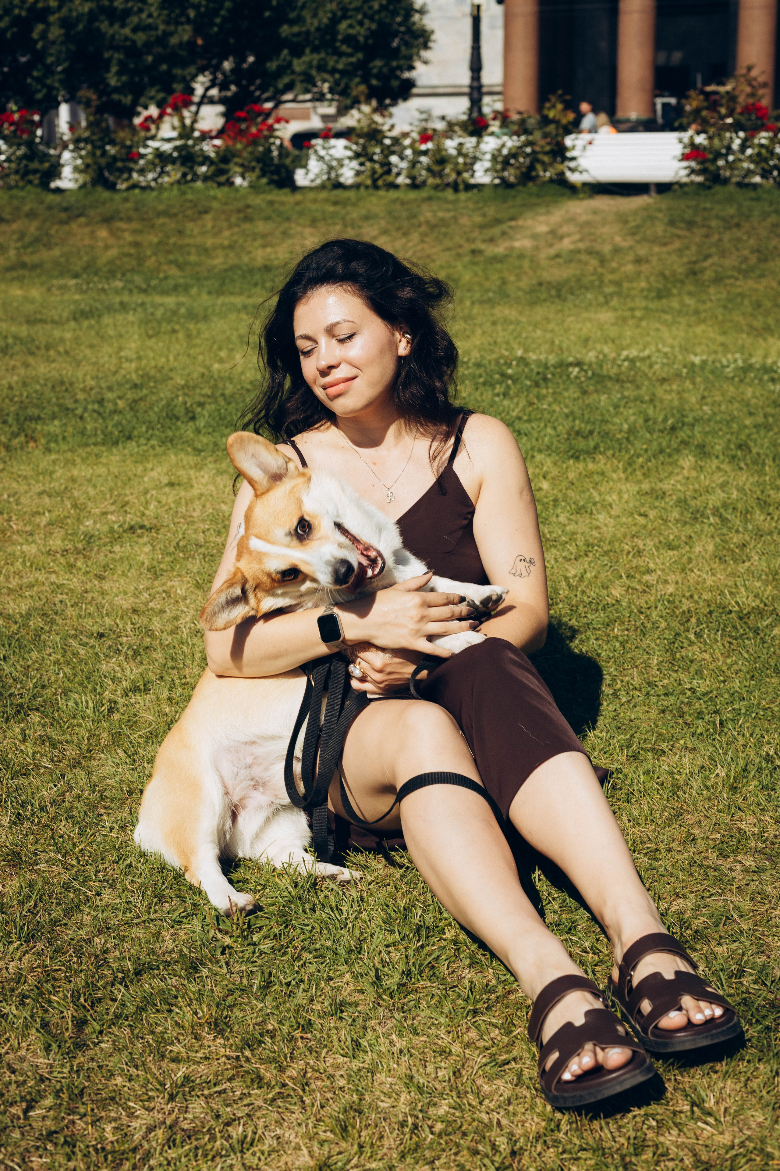 Фотосессия с собакой. Фотограф в Санкт-Петербурге Полина