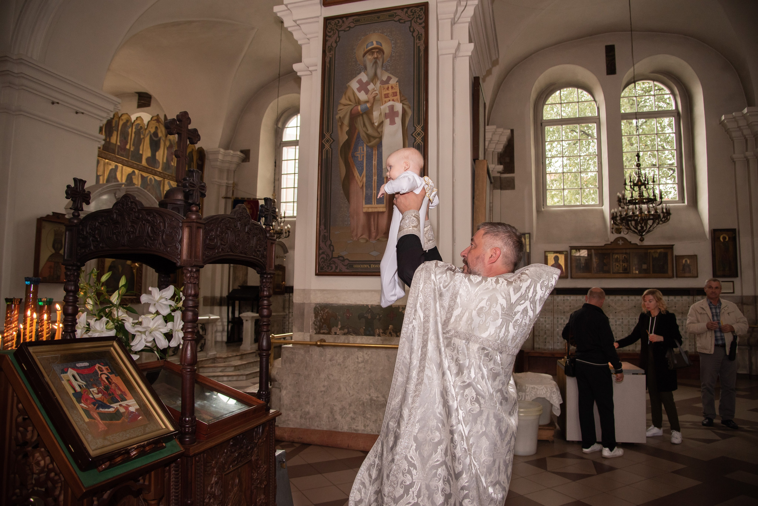 Крещение (фотосъемка крещения) Минск Слуцк. Свадебный и семейный фотограф Ольга Астрейко