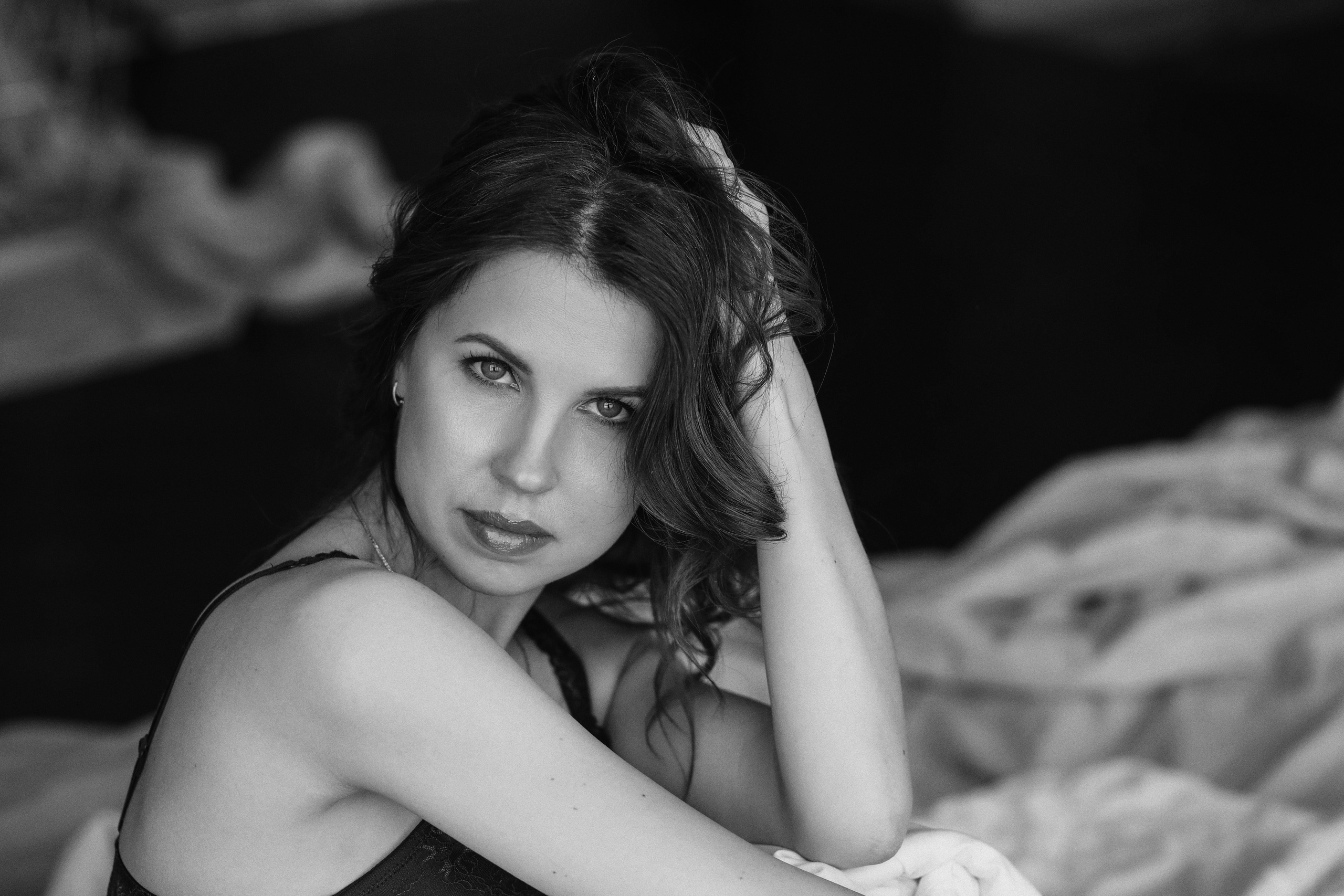 Черно белый чувственный портрет в Хабаровске. Фотограф чувственного портрета в Санкт-Петербурге Светлана Фролова