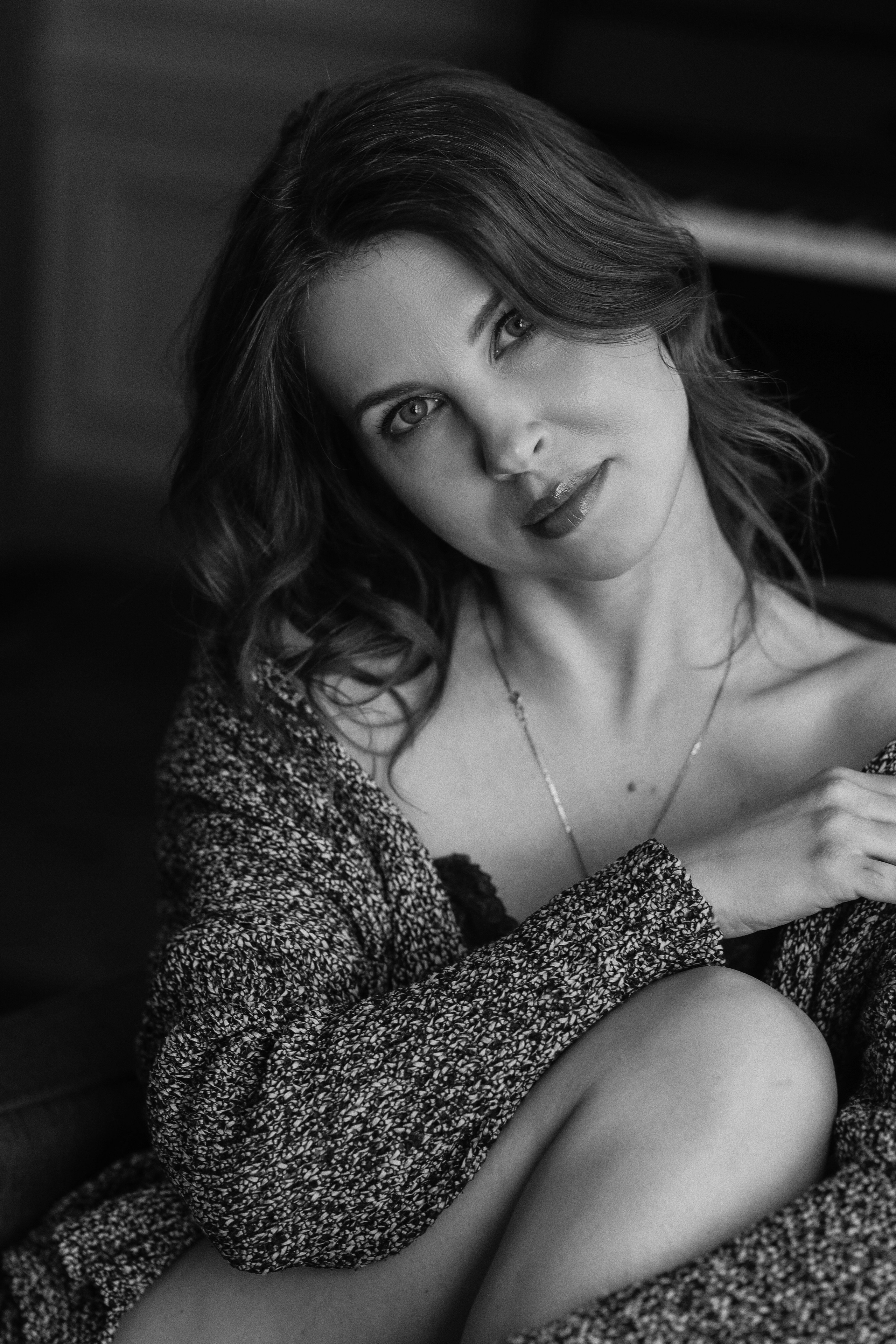 Черно белый чувственный портрет в Хабаровске. Фотограф чувственного портрета в Санкт-Петербурге Светлана Фролова