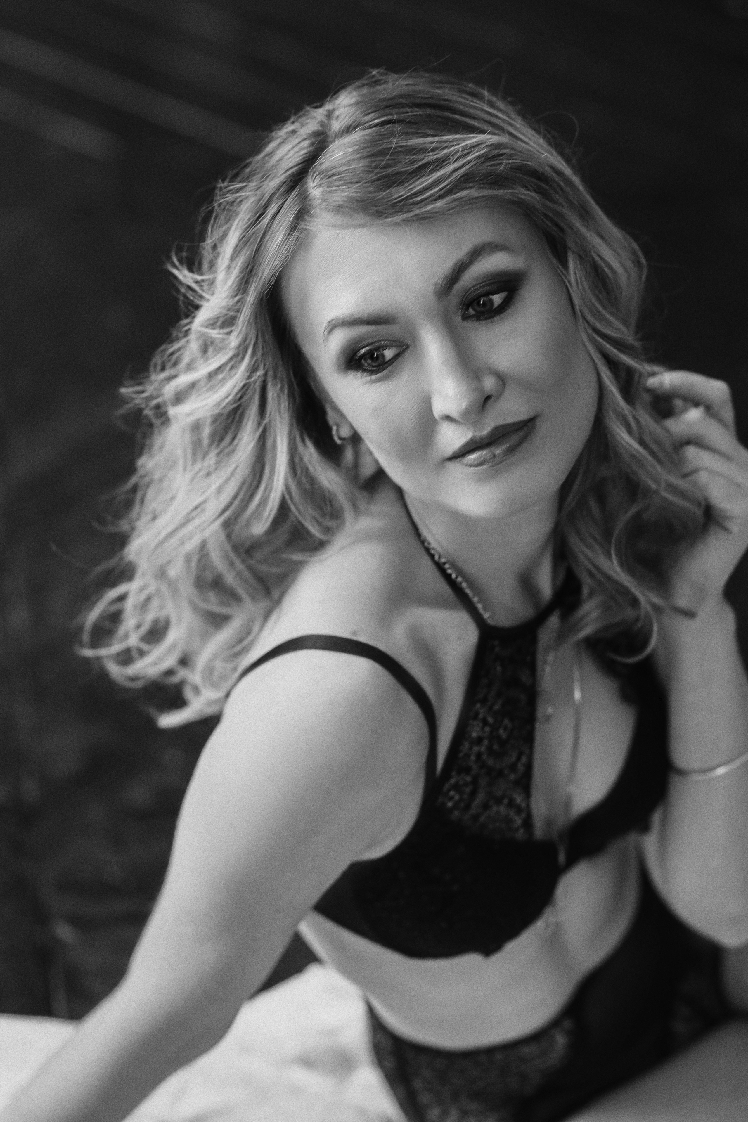 Черно белое фото женский портрет Хабаровск. Фотограф чувственного портрета в Санкт-Петербурге Светлана Фролова