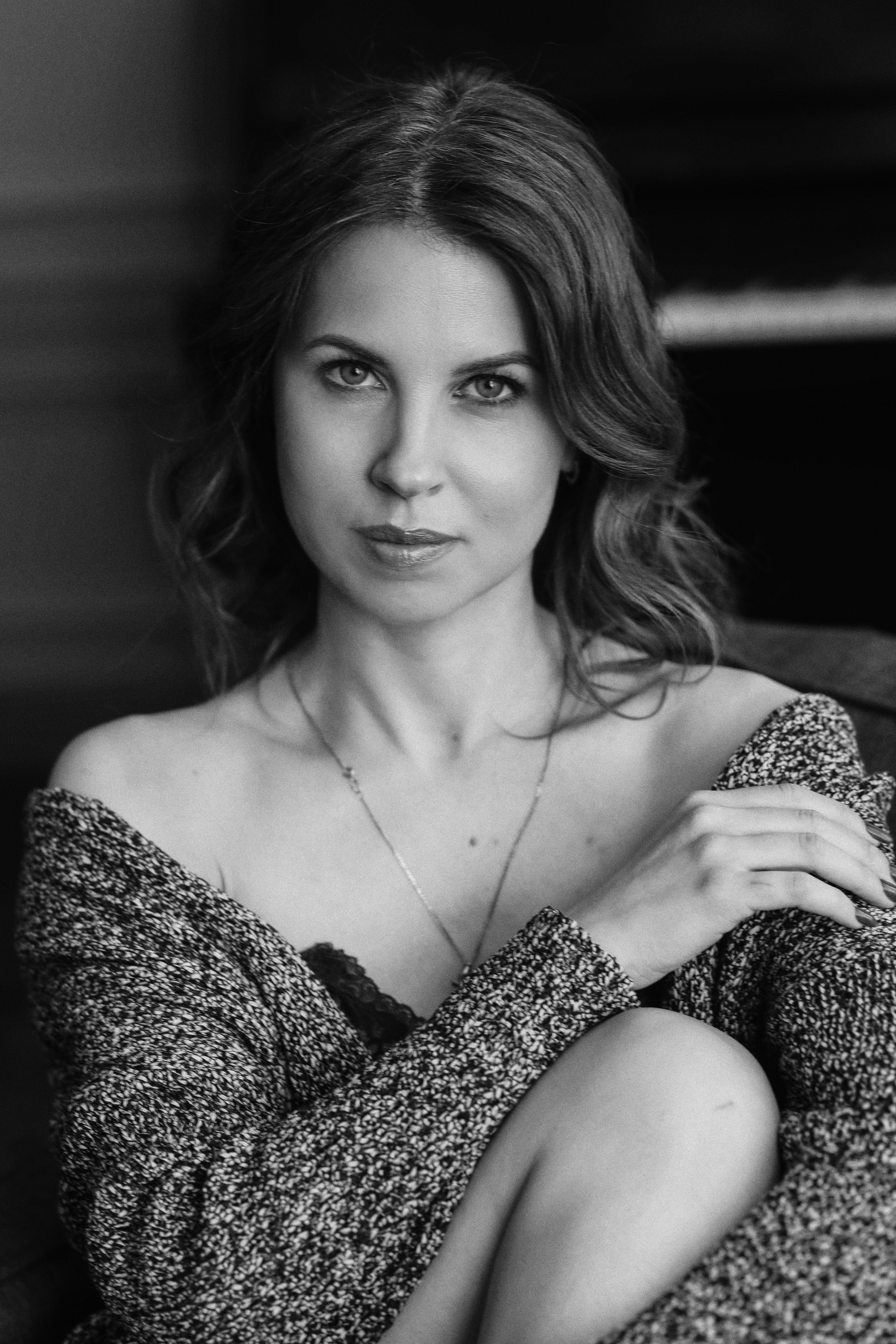 Черно белый чувственный портрет в Хабаровске. Фотограф чувственного портрета в Санкт-Петербурге Светлана Фролова
