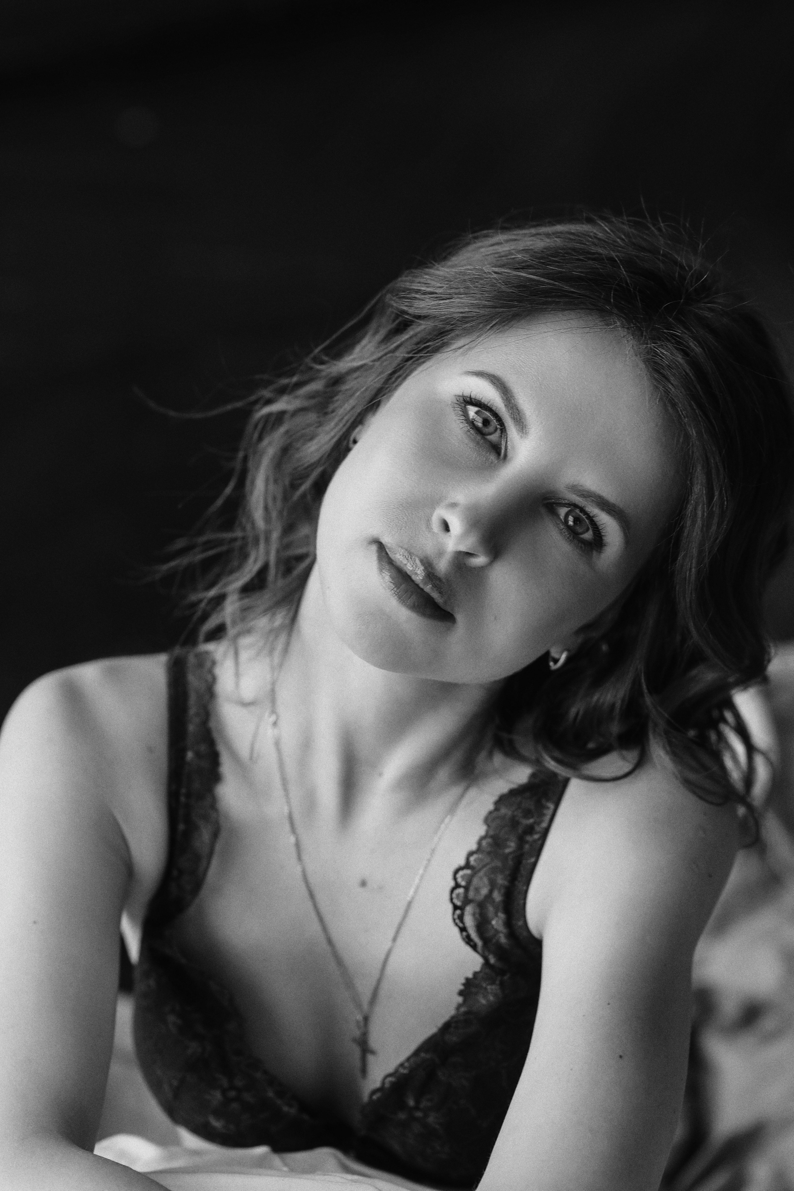 Черно белый чувственный портрет в Хабаровске. Фотограф чувственного портрета в Санкт-Петербурге Светлана Фролова