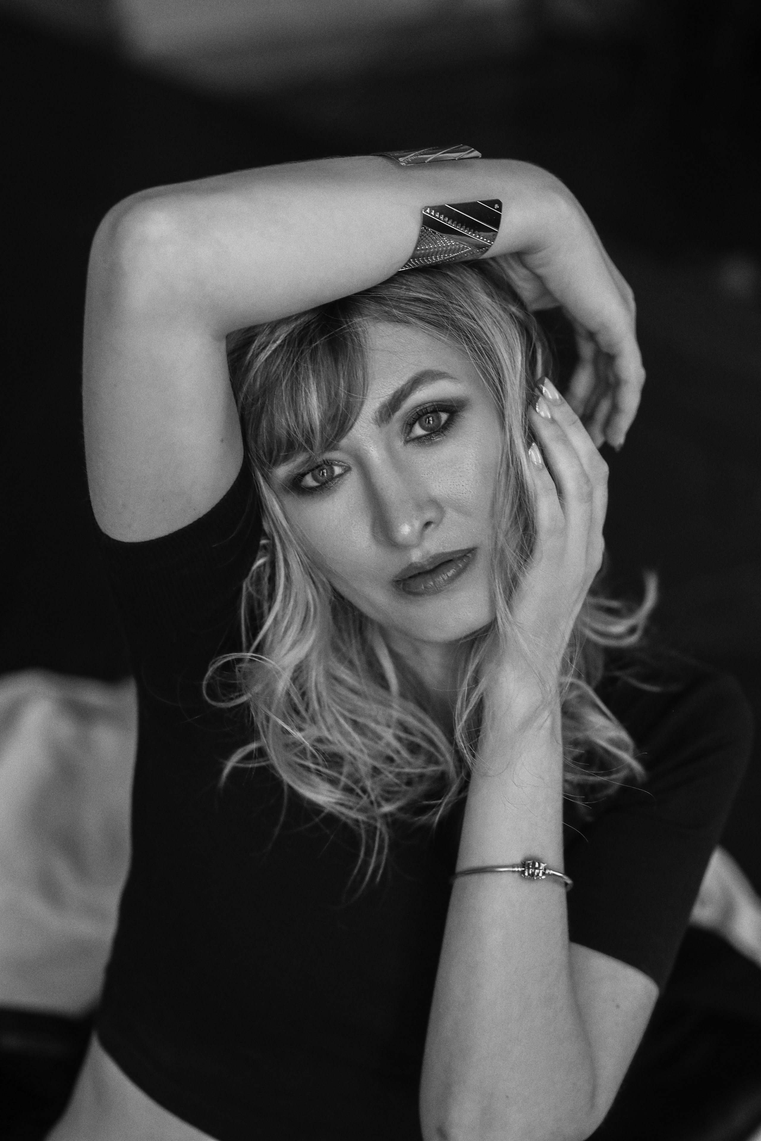Черно белое фото женский портрет Хабаровск. Фотограф чувственного портрета в Санкт-Петербурге Светлана Фролова