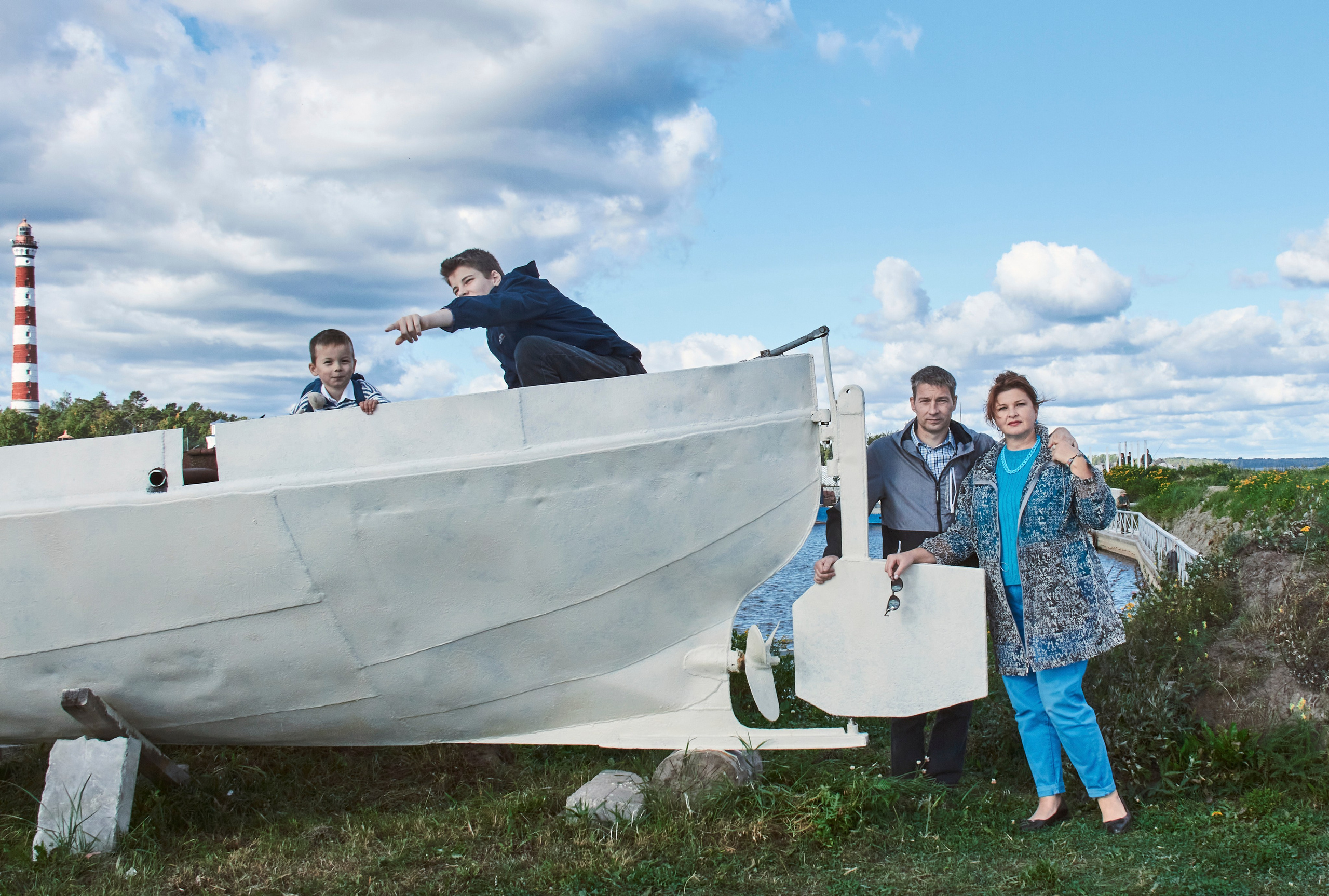 Семейная съёмка на Ладоге. Свадебный, семейный и контент фотограф в Санкт- Петербурге Елена Грие