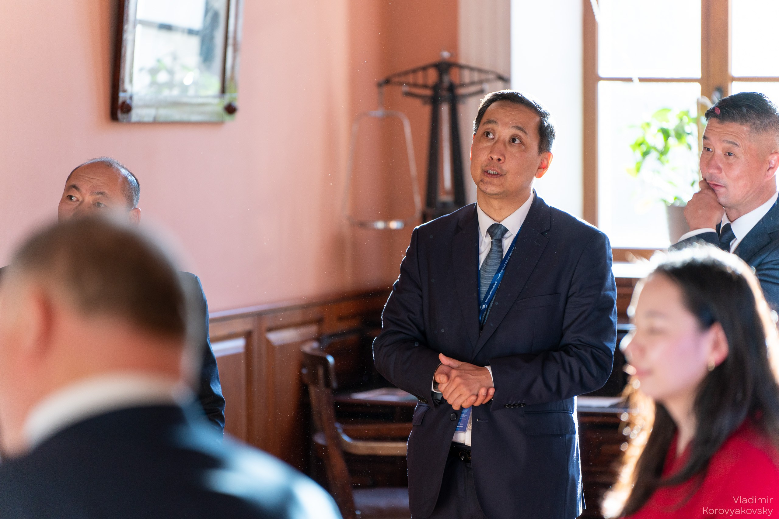 Совещание руководства ПГУПС с Делегациями Исполнительного агентства Правительства Монголии и делегацией АО «УБЖД». Фотограф Владимир Коровяковский