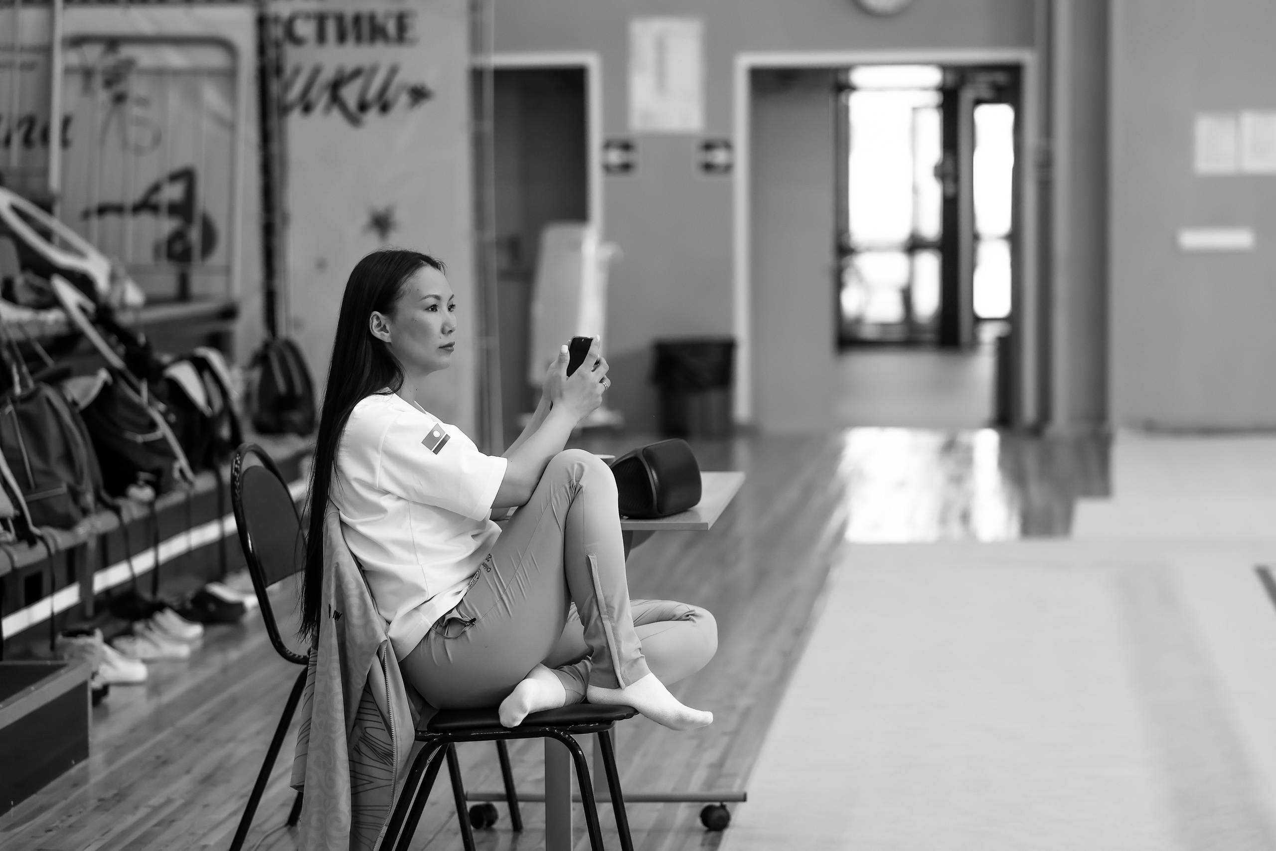 Тренировка Сборной Республики Саха Якутия. Саргылана Афанасьева