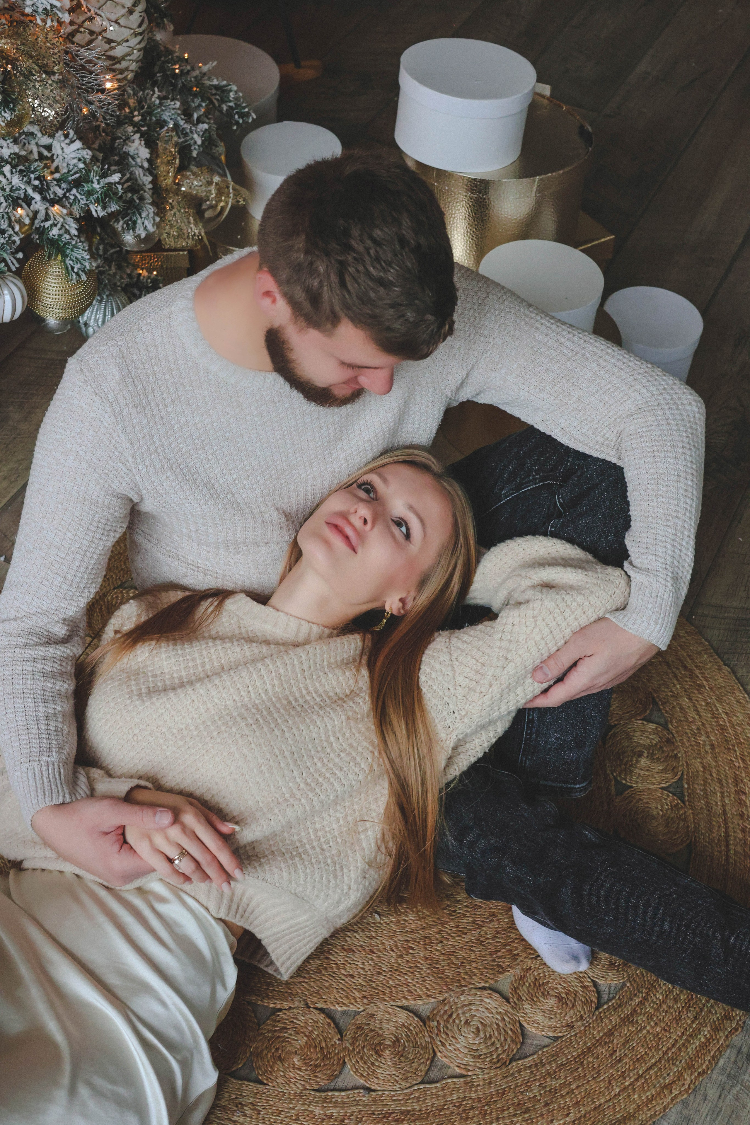 Новогодняя история «Кира и ее семья». Фотограф в Москве Анастасия Калинина