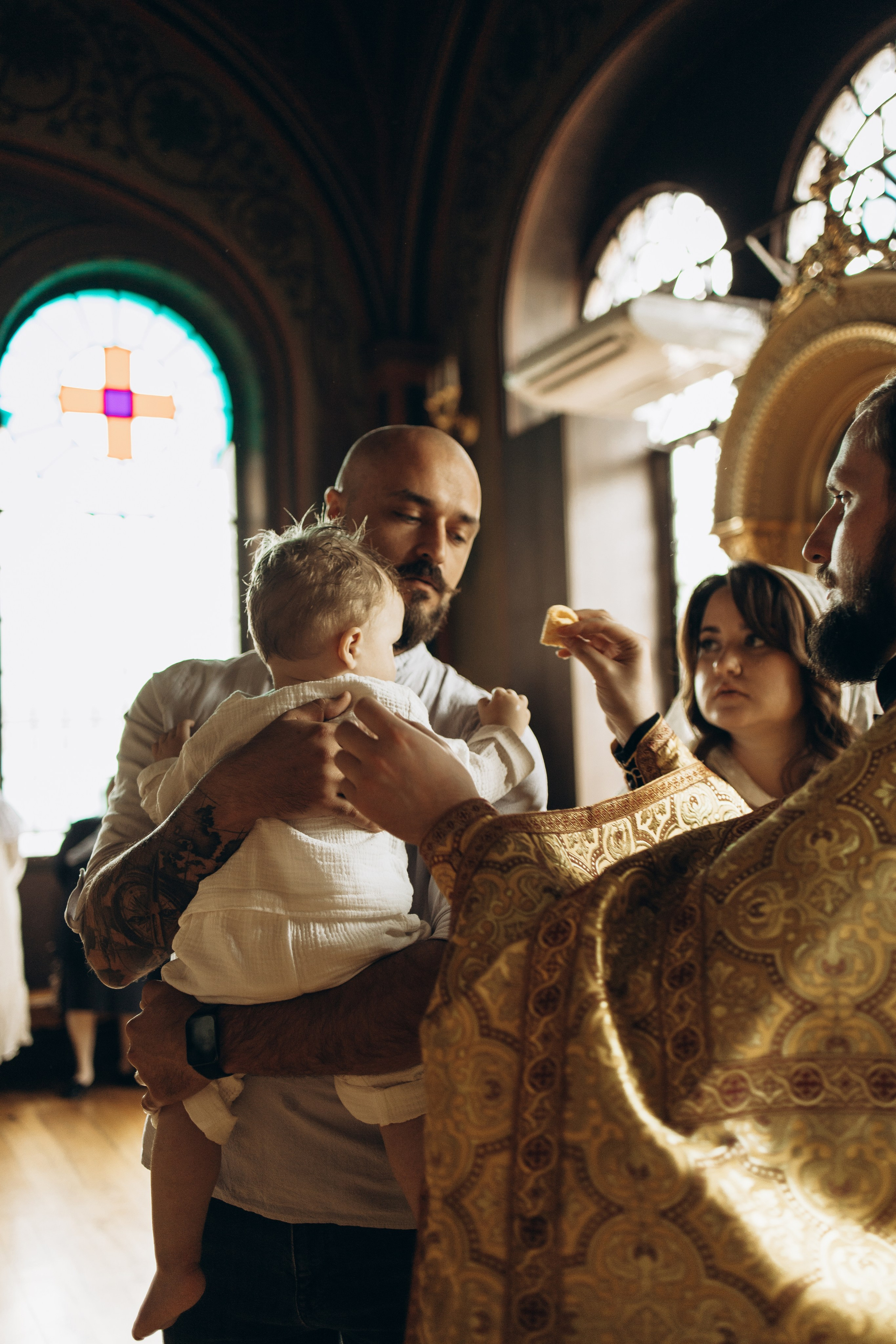 Таинство крещения Матвея. Самый теплый фотограф в Краснодаре Рябоконь Ксения