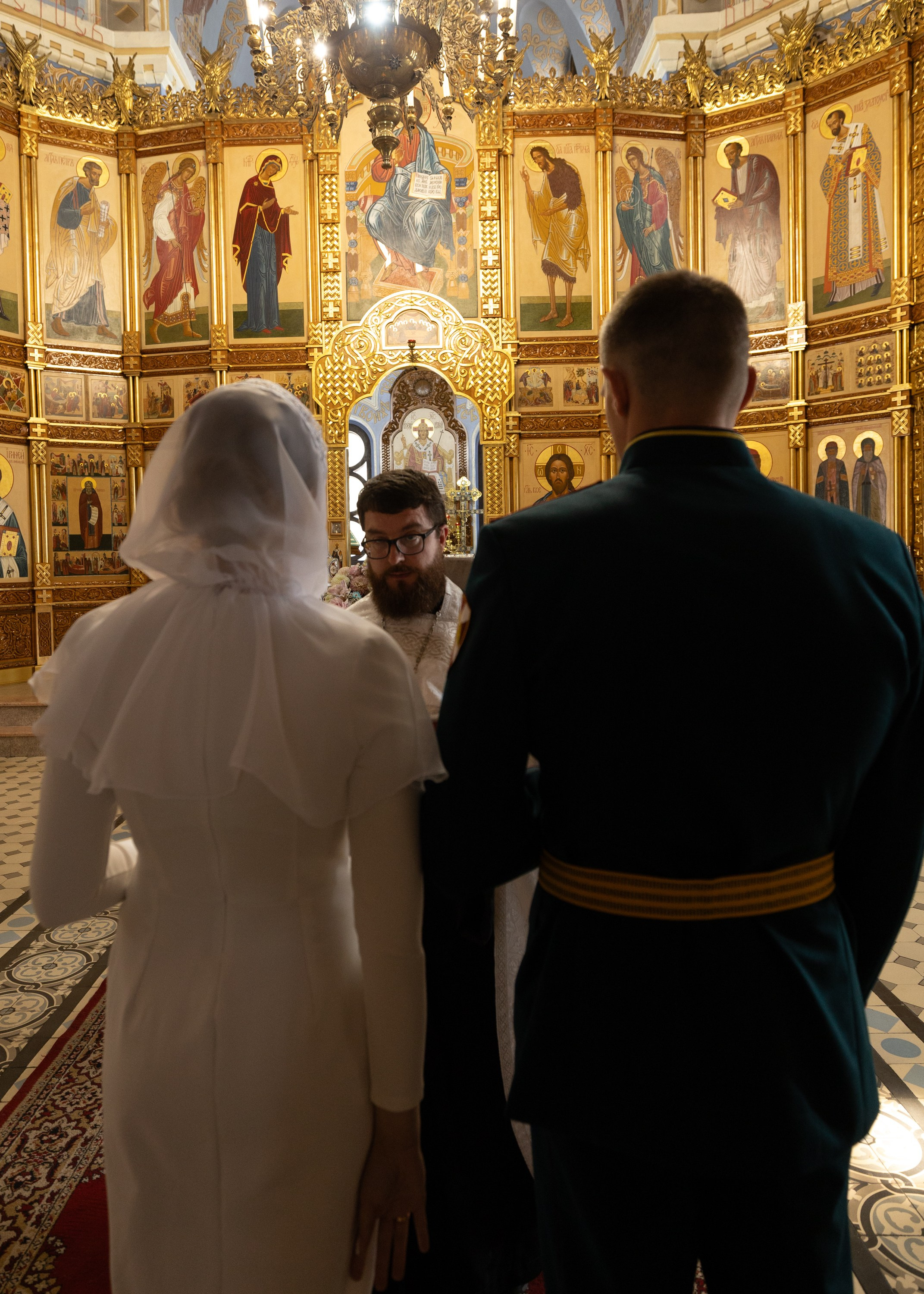 Венчание Сергей и Екатерина (Собор во имя Александра Невского). Фотограф Березенская Ирина в Новосибирске