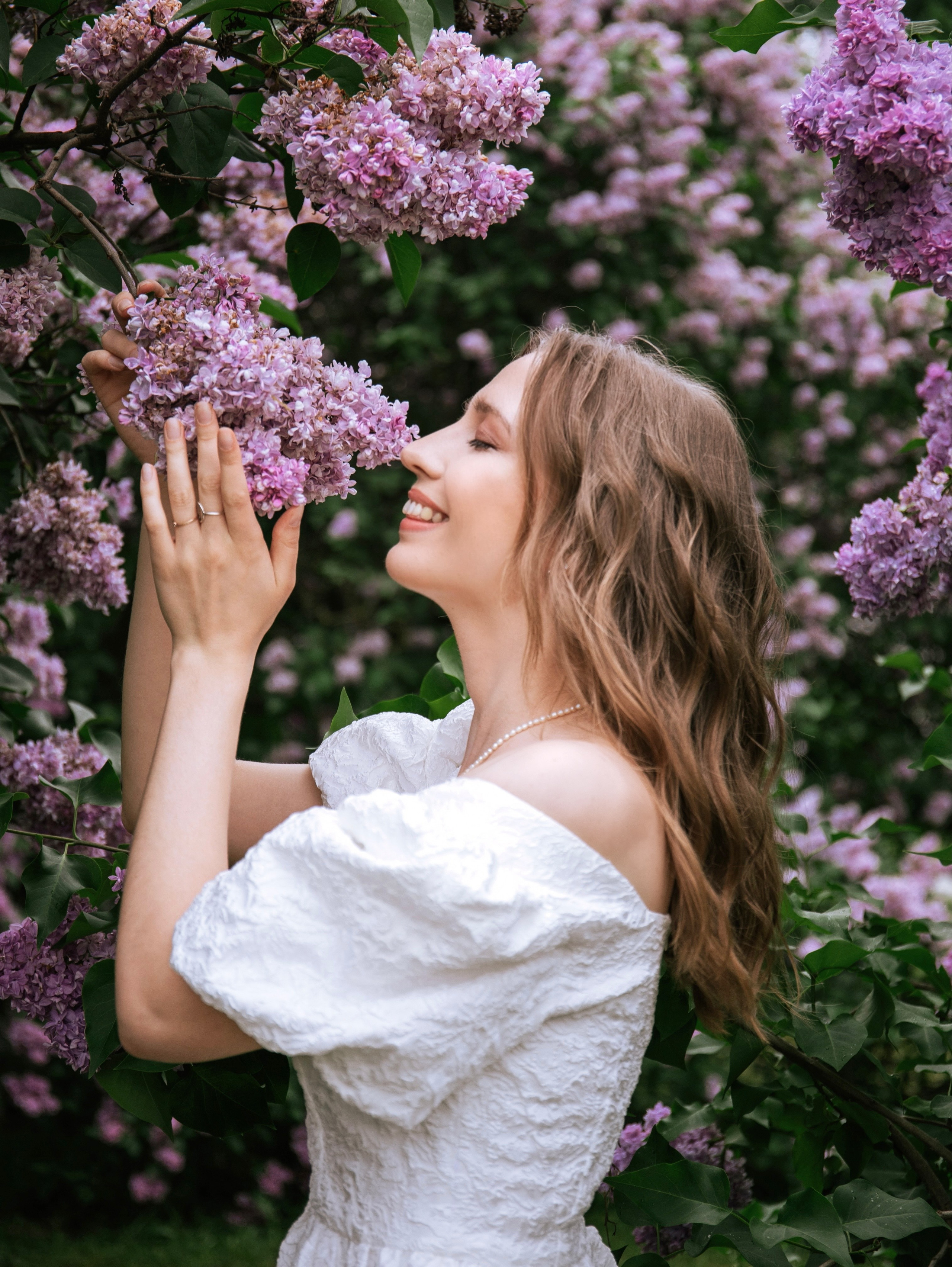 Цветение сирени. Свадебный и семейный фотограф в Москве Мила Широких