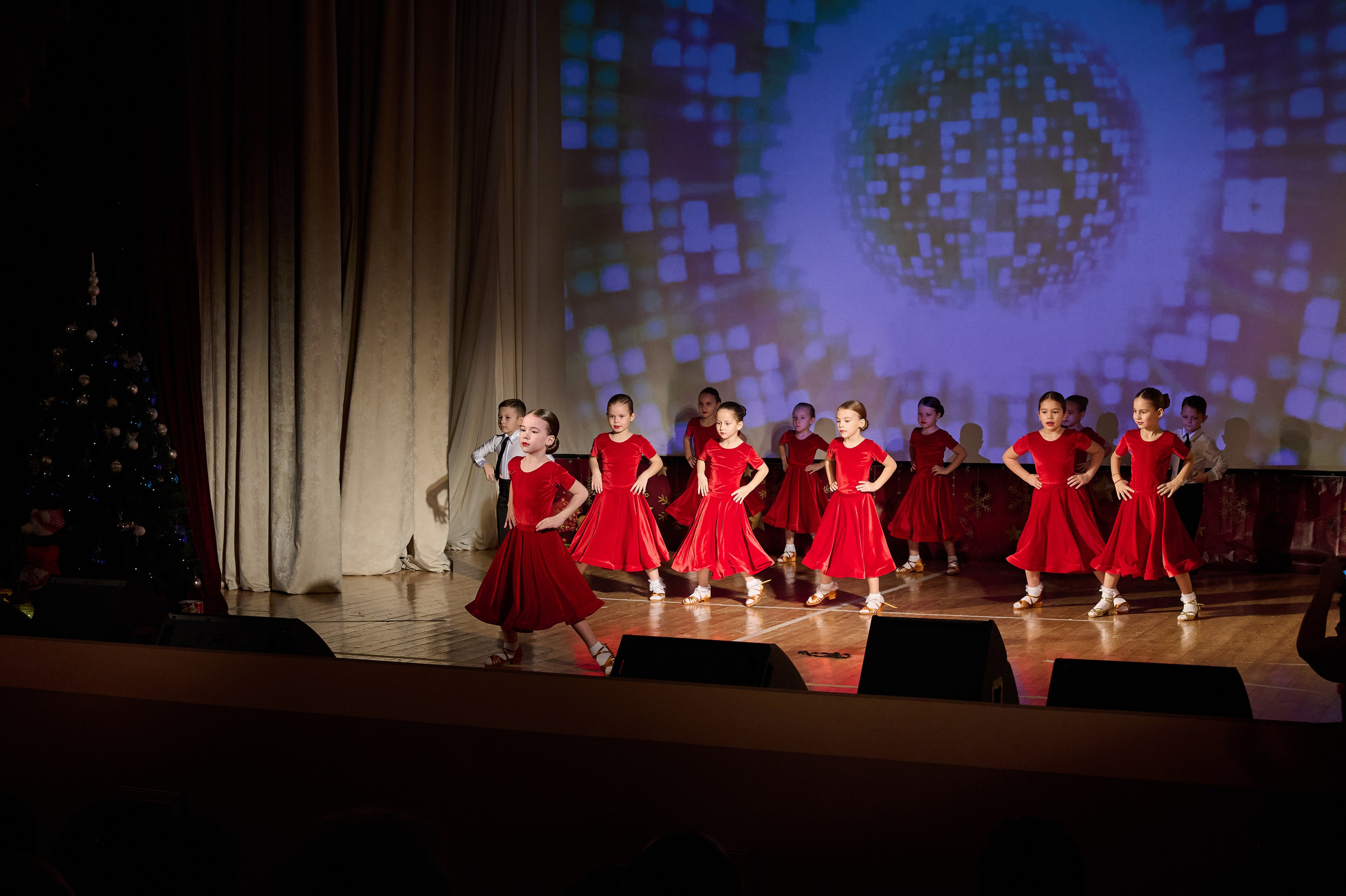 Новогодний концерт. Жизнь курорта Кабардинка в фотографиях