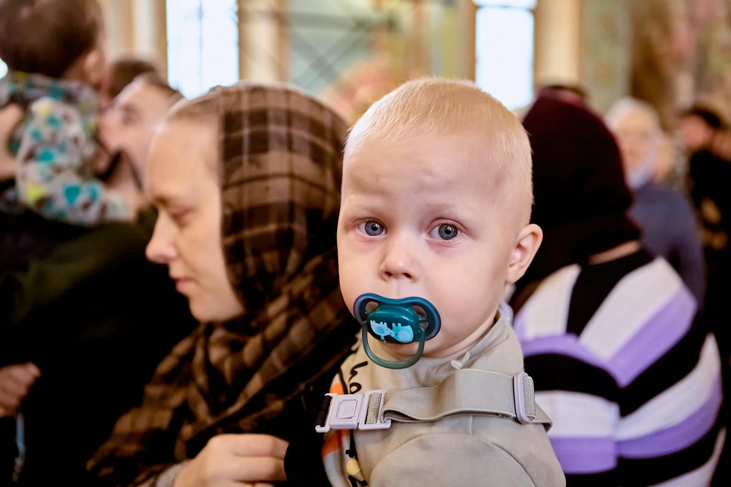 Портрет малыша в храме. Дзержинск Храм прп Серафима Саровского