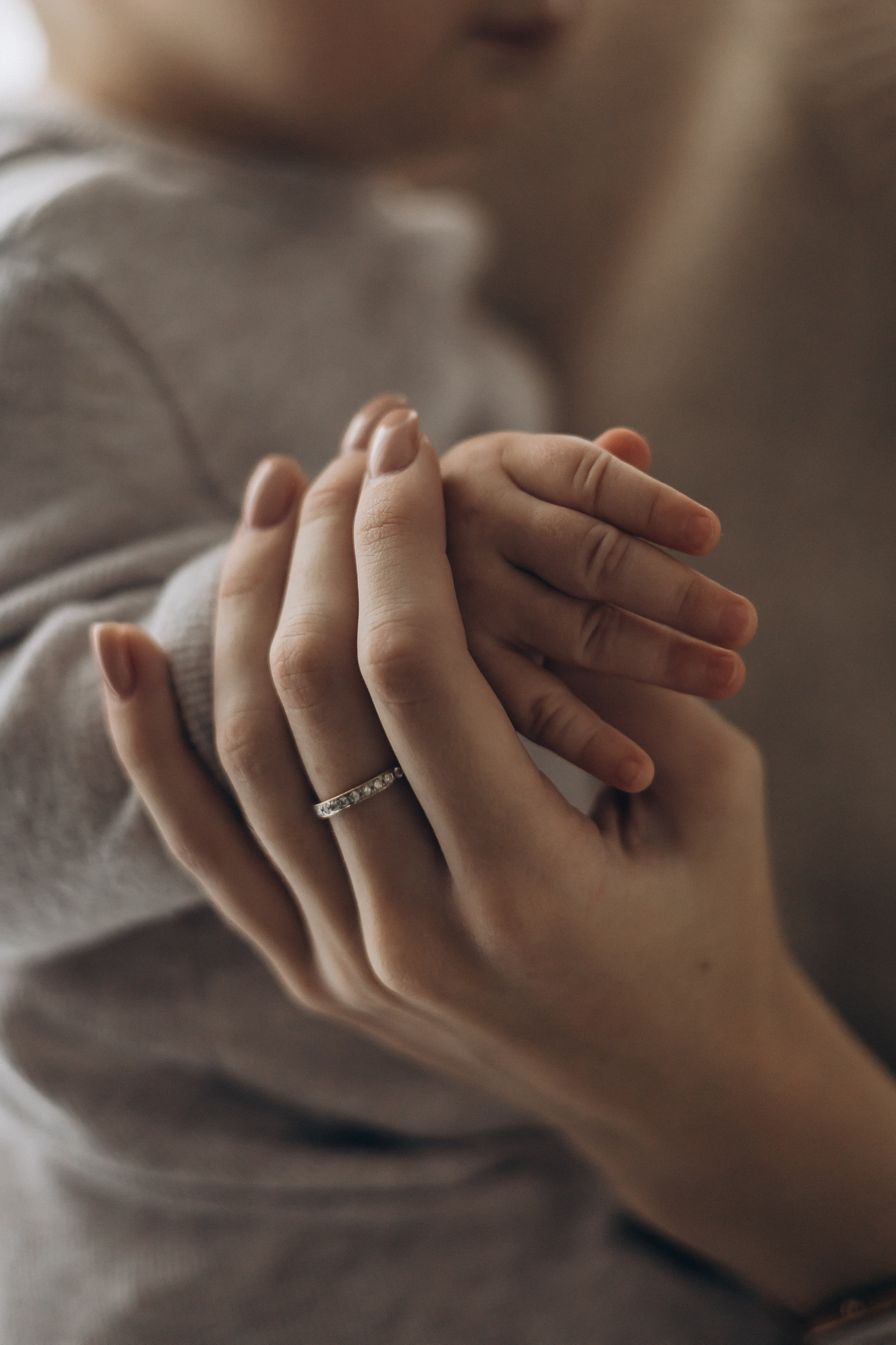 Юлия, Максим и малыш Ефим. Семейный, домашний, ньюборн фотограф Москва Цветкова Елизавета