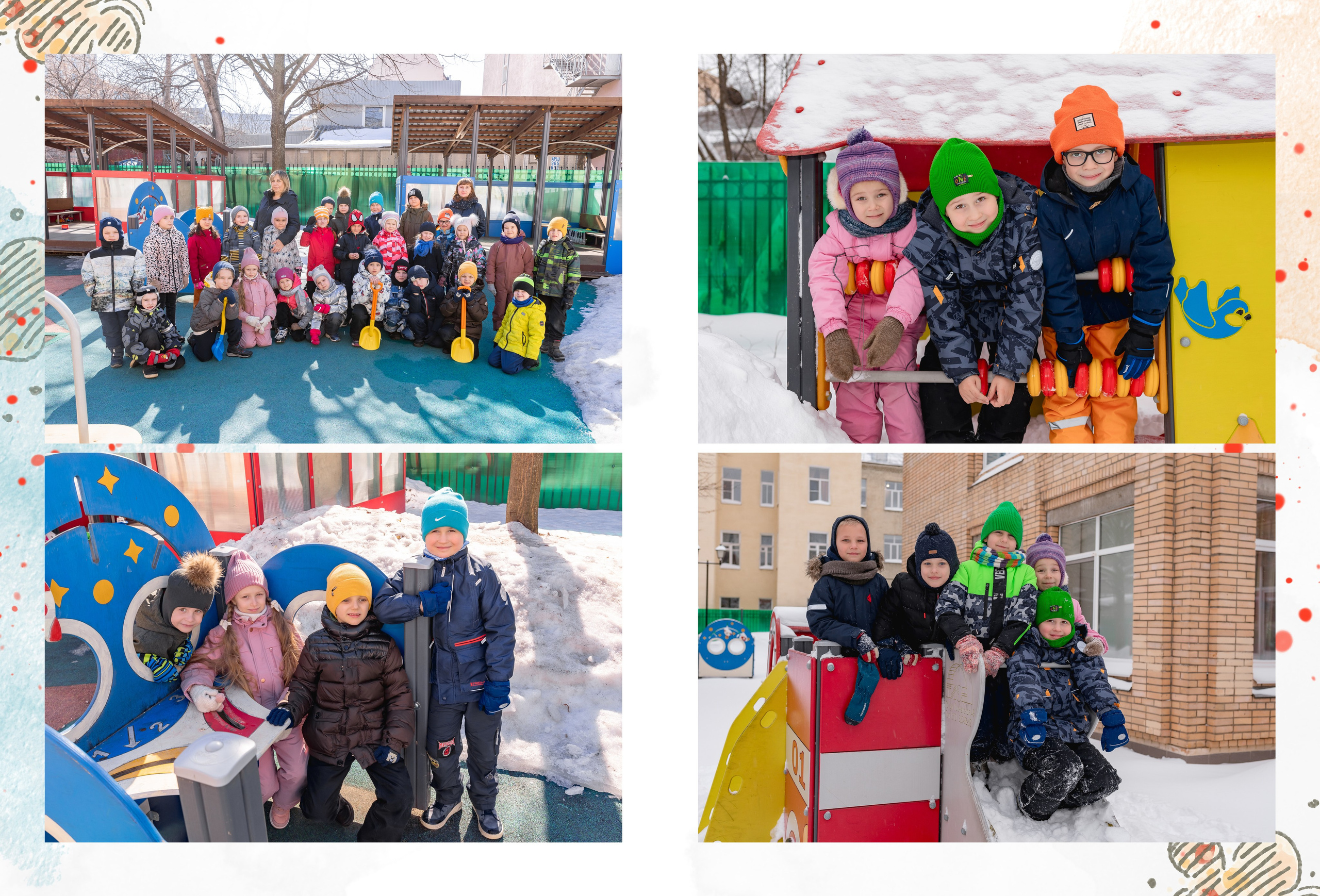 Выпускной альбом для детского сада. Фотограф и режиссер Московко Екатерина