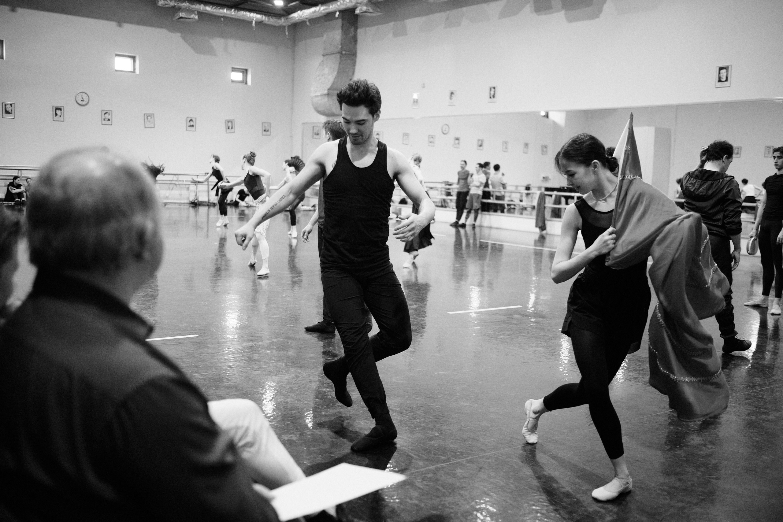 Балетный класс и репетиция артистов балета КТОиБ им. Мусы Джалиля. Barsukov