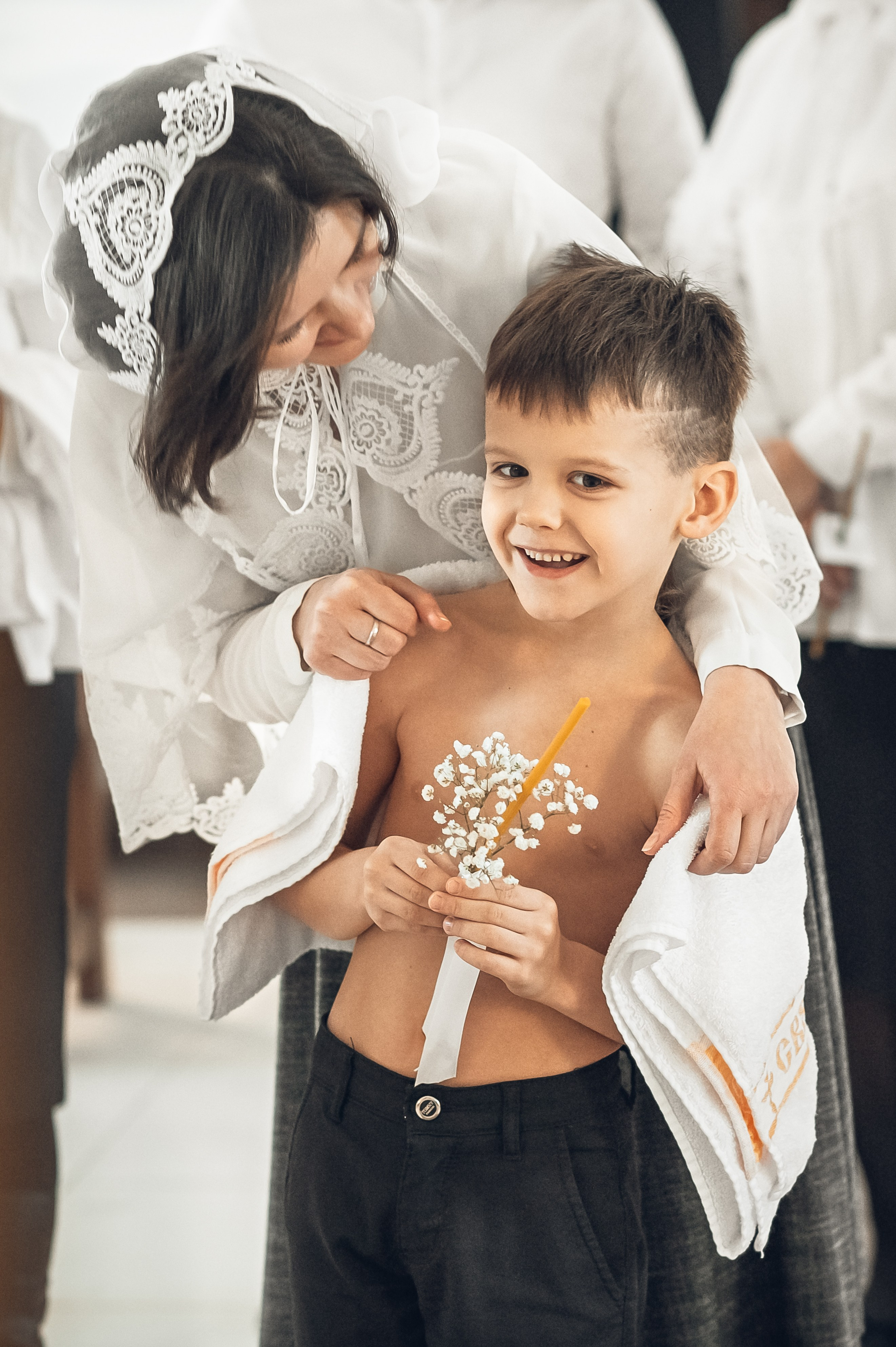 Крещение в храме Благовещения Пресвятой Богородицы. Церковный фотограф на Таинство Крещения и Венчания в Оренбурге и Оренбургской области Екатерина Белкина