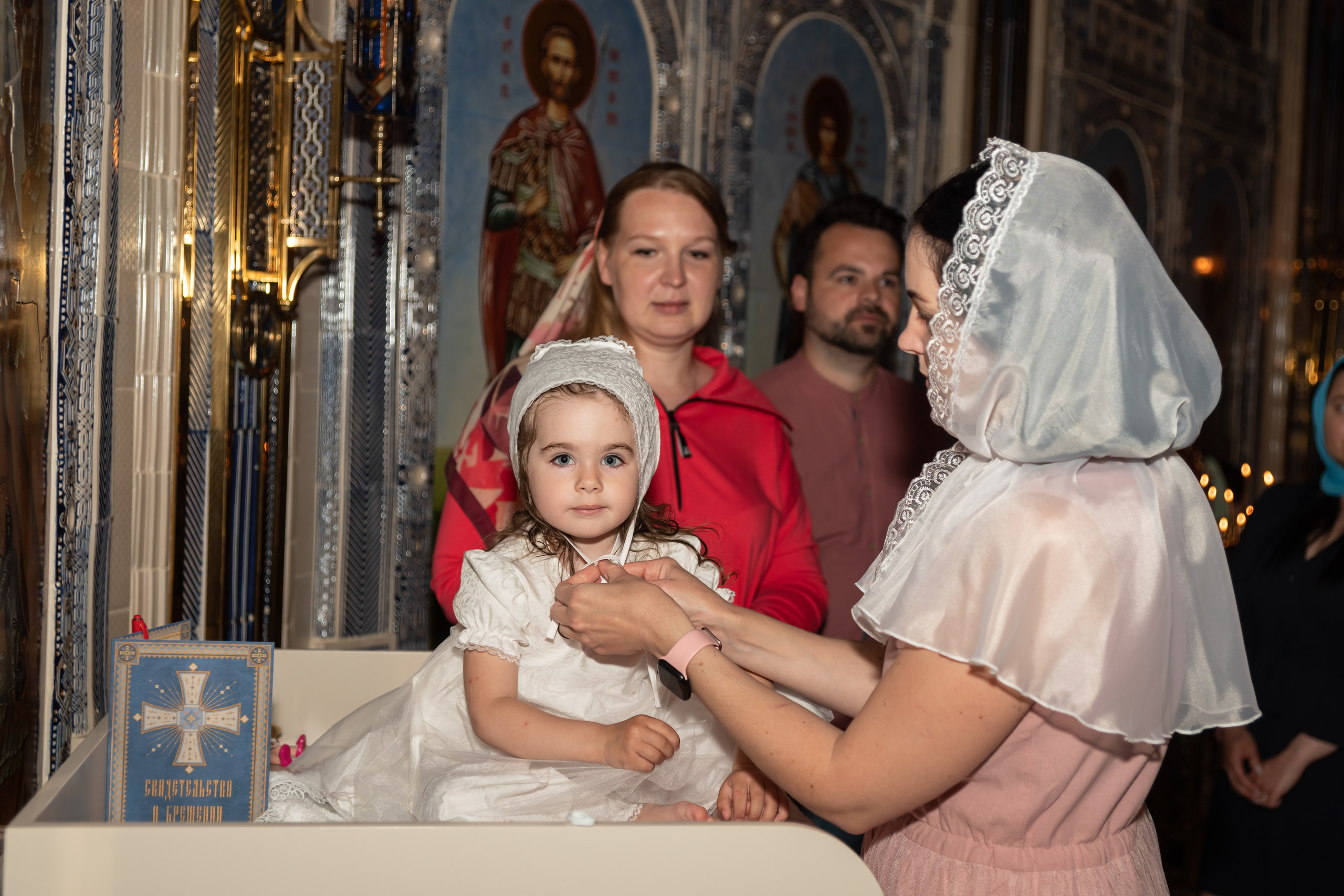 Крещение. Семейный и детский фотограф в Москве Евгения Миронова