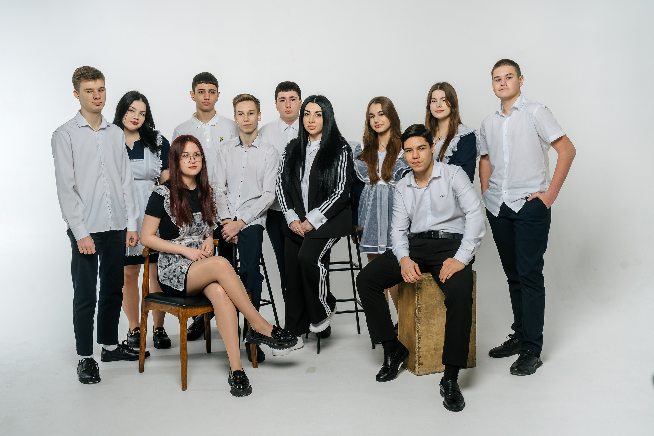 2. Выпускные альбомы, школьные фотосессии в городе Новороссийске