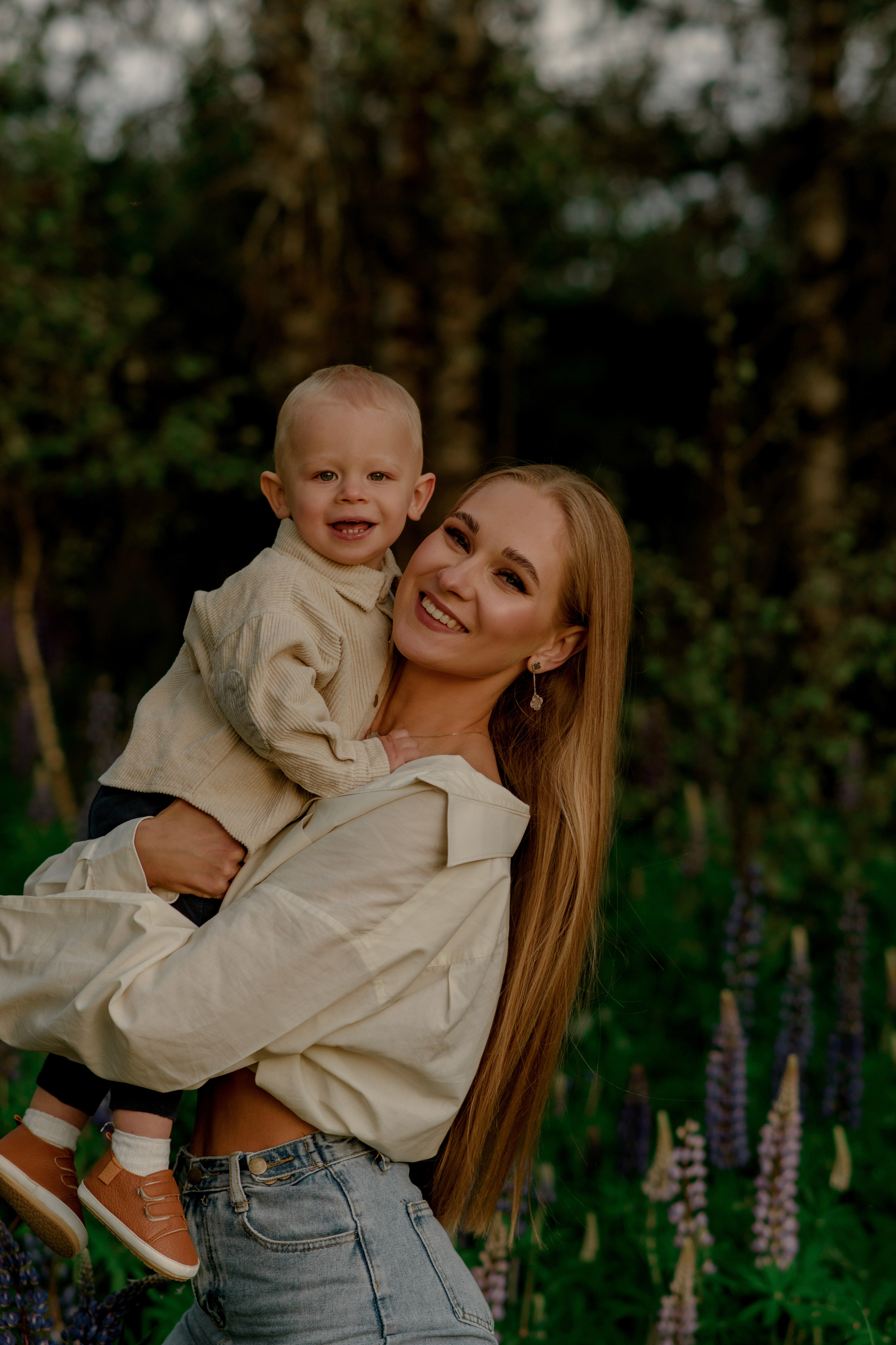 Люпиновый вечер. Свадебный и семейный фотограф в Смоленске и Ярцево Чурнасова Мария