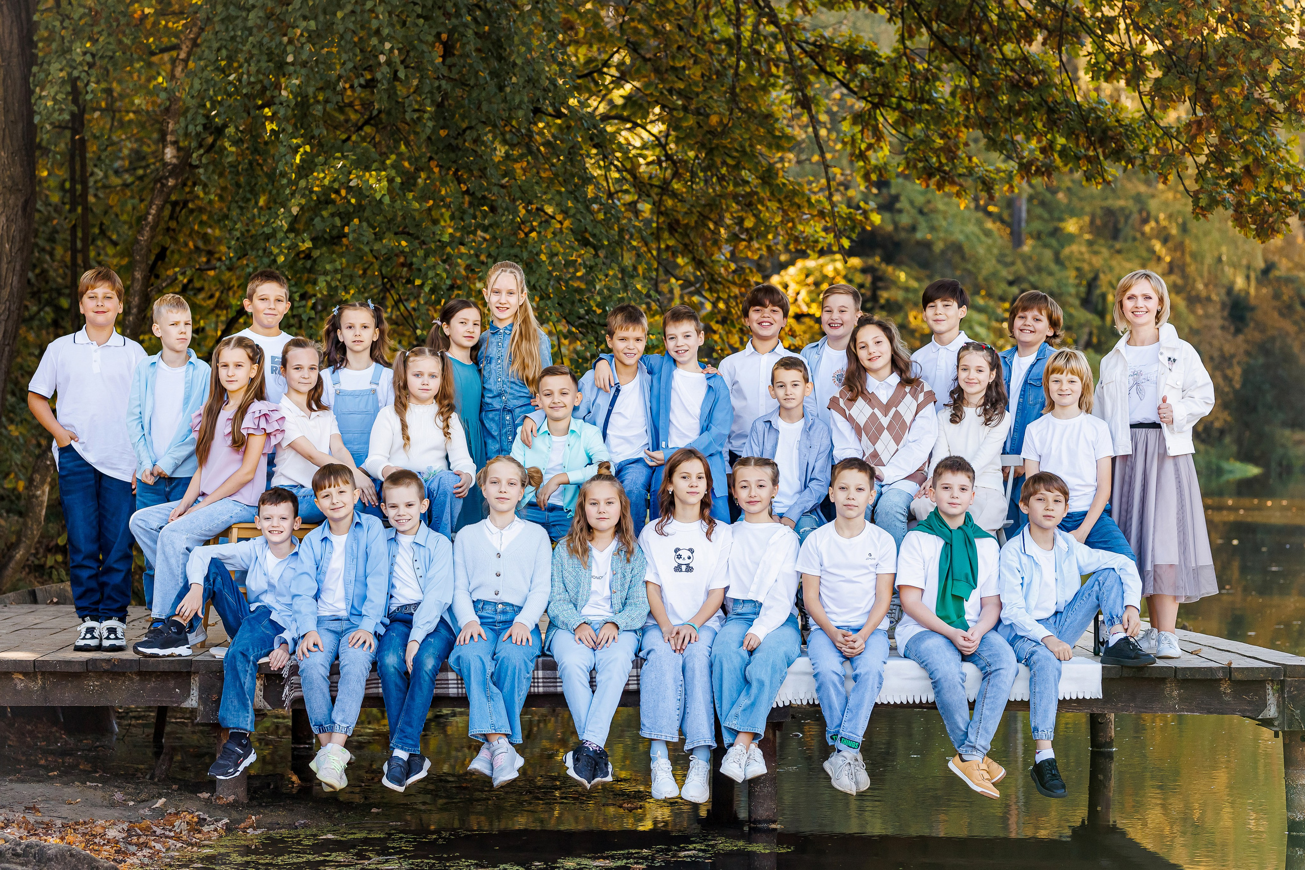 Общие фото класса. Семейный и детский фотограф Комина Елена, Власиха, Одинцово