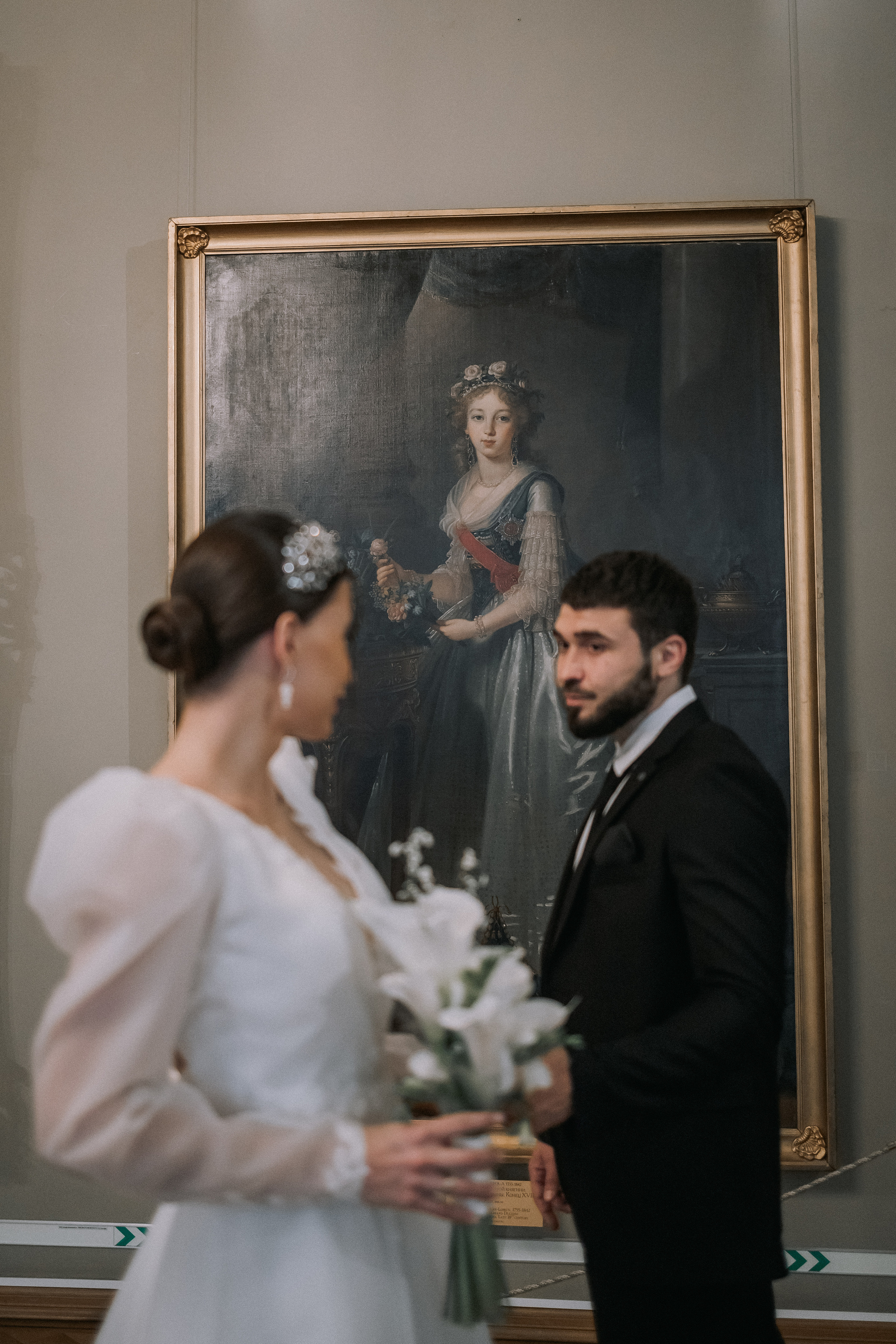 Любовь в Музее. Александр и Ульяна. Свадебная фотография. Арина Рубах