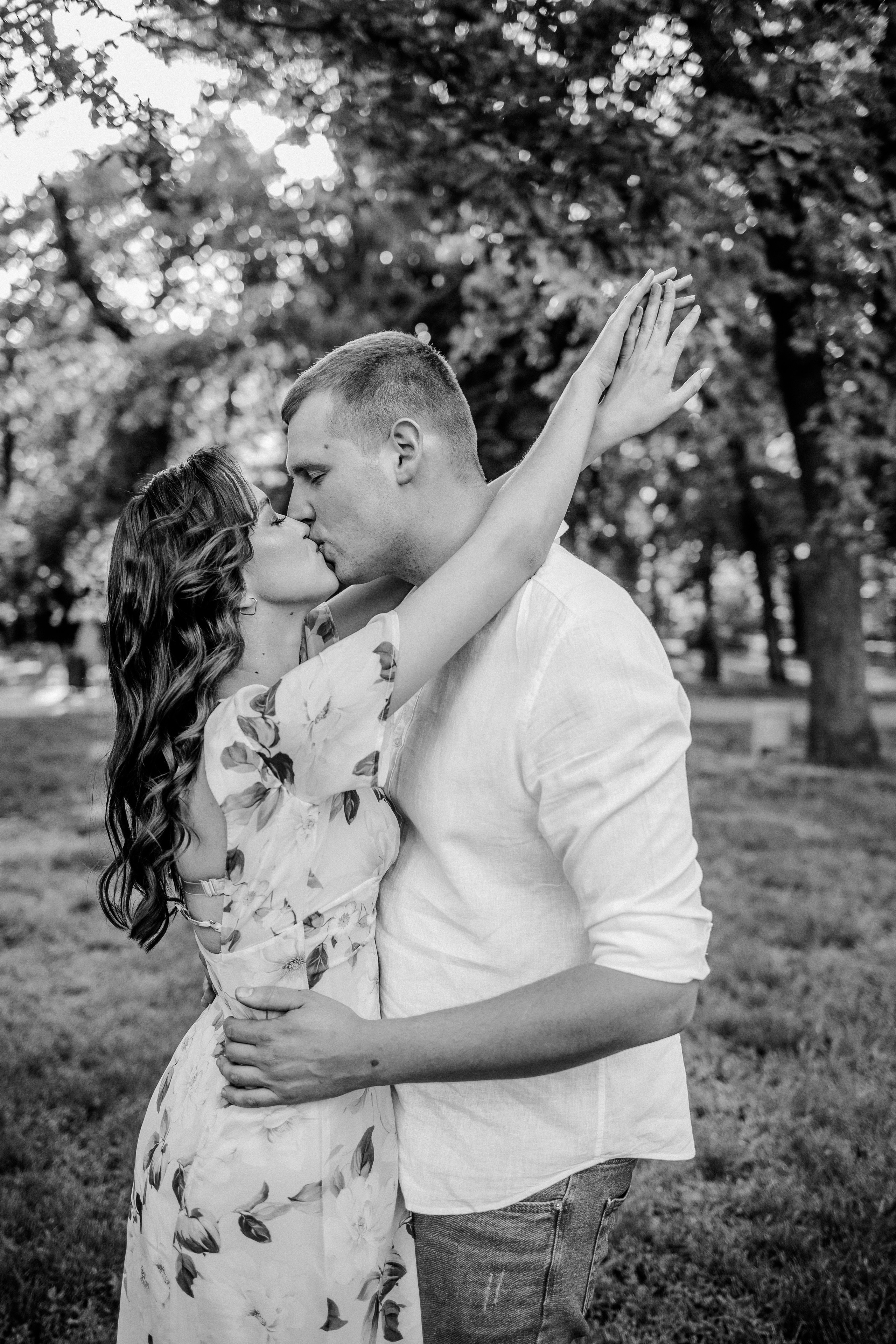 Лавстори. Парк. Свадебная фотография. Арина Рубах