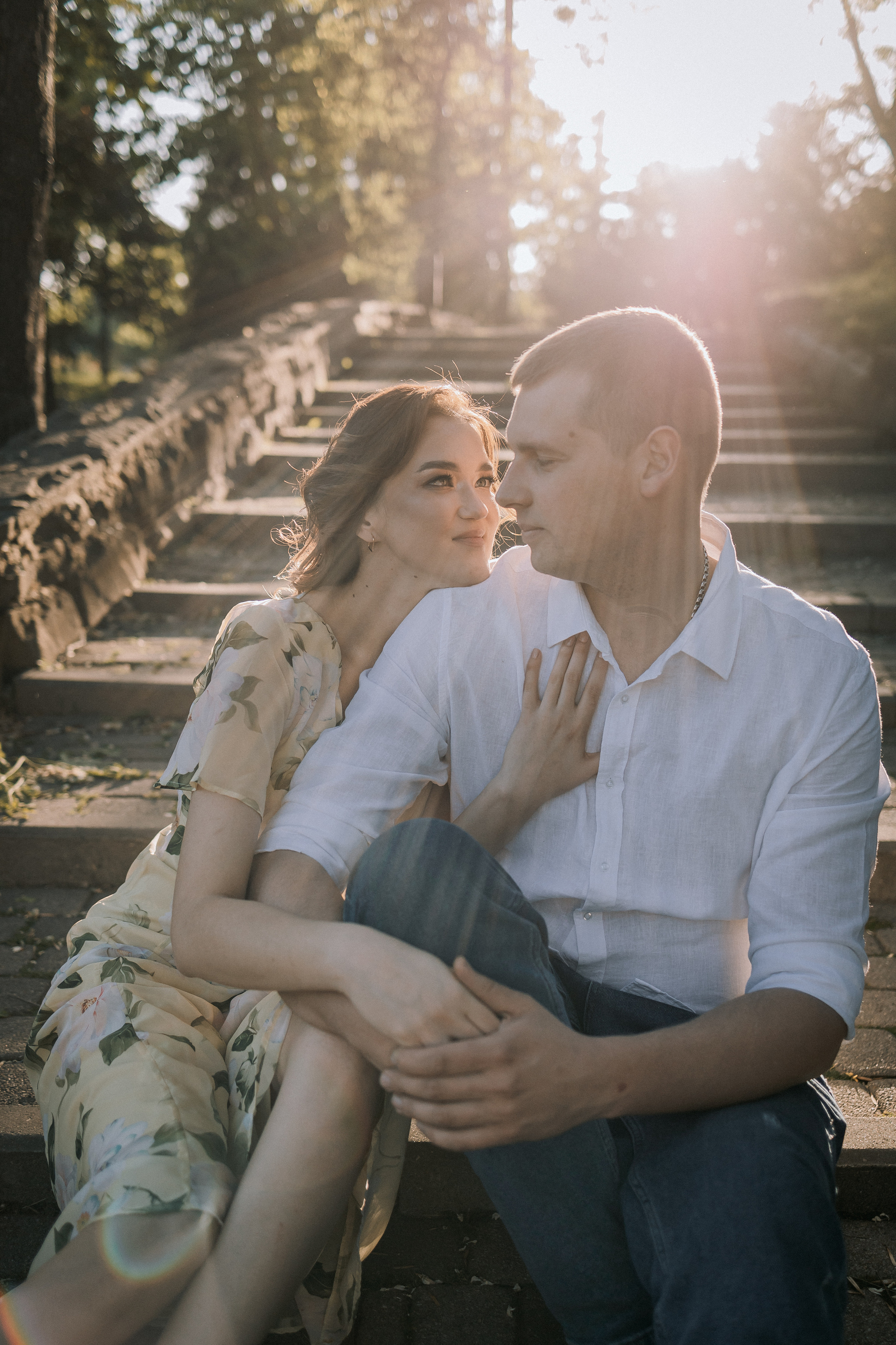 Лавстори. Парк. Свадебная фотография. Арина Рубах