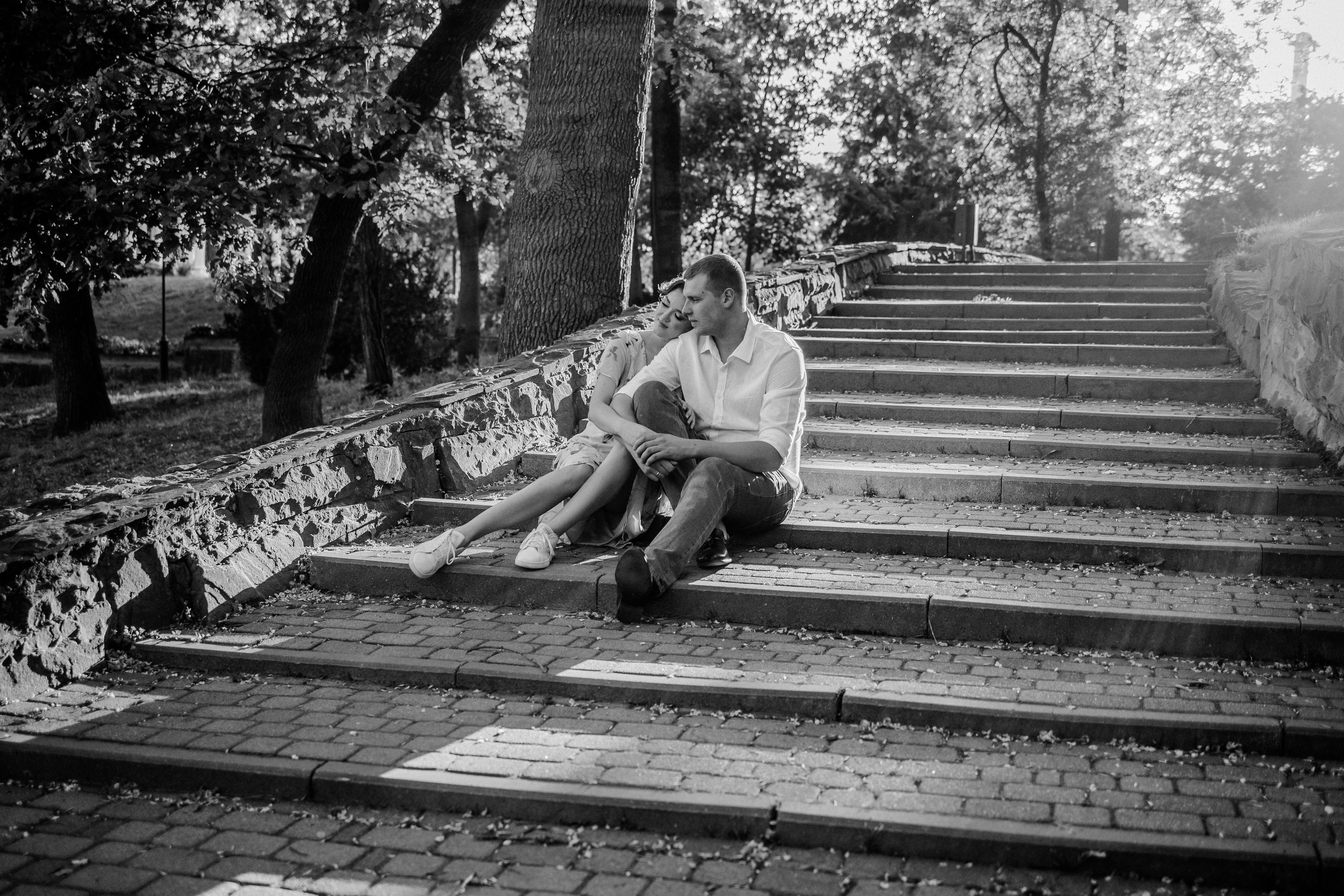 Лавстори. Парк. Свадебная фотография. Арина Рубах