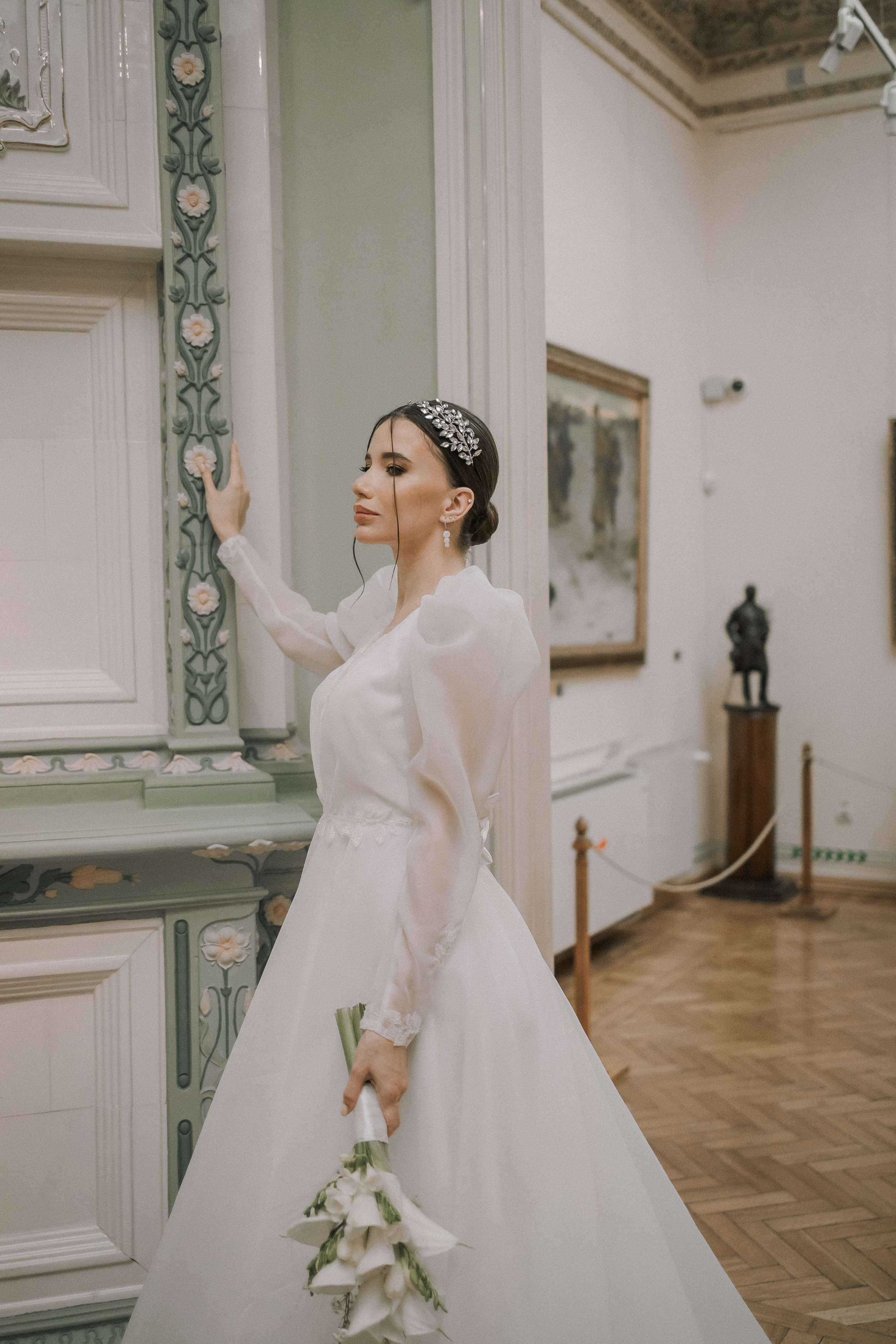 Любовь в Музее. Александр и Ульяна. Свадебная фотография. Арина Рубах