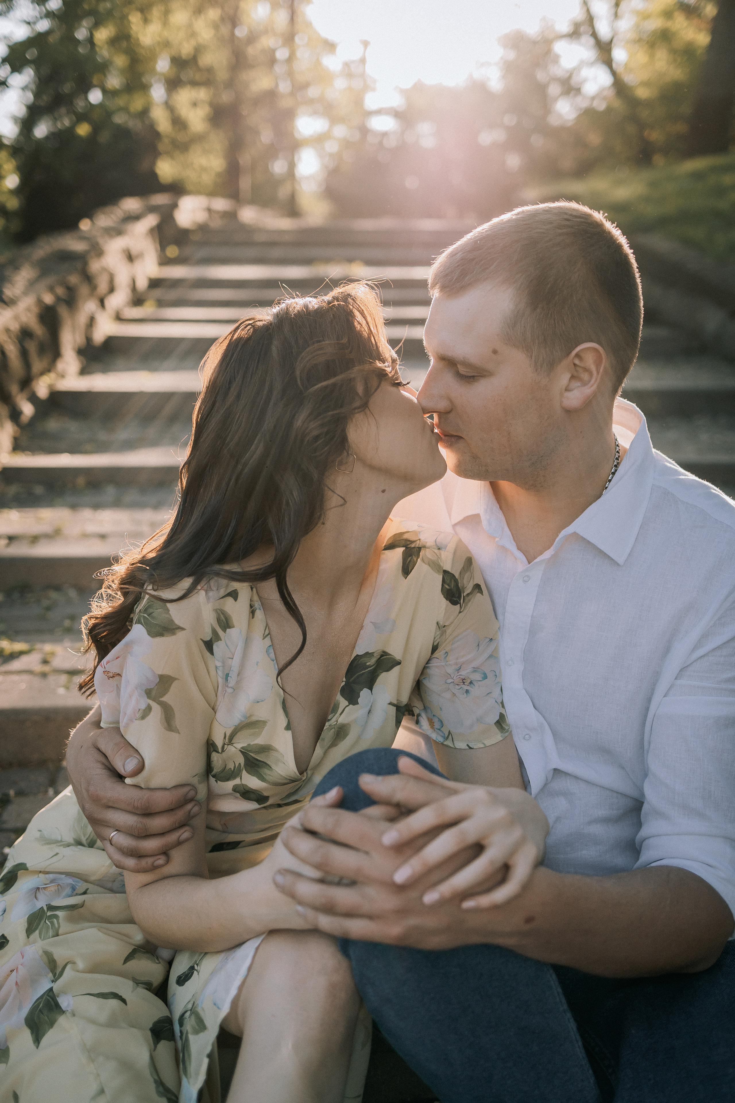 Лавстори. Парк. Свадебная фотография. Арина Рубах